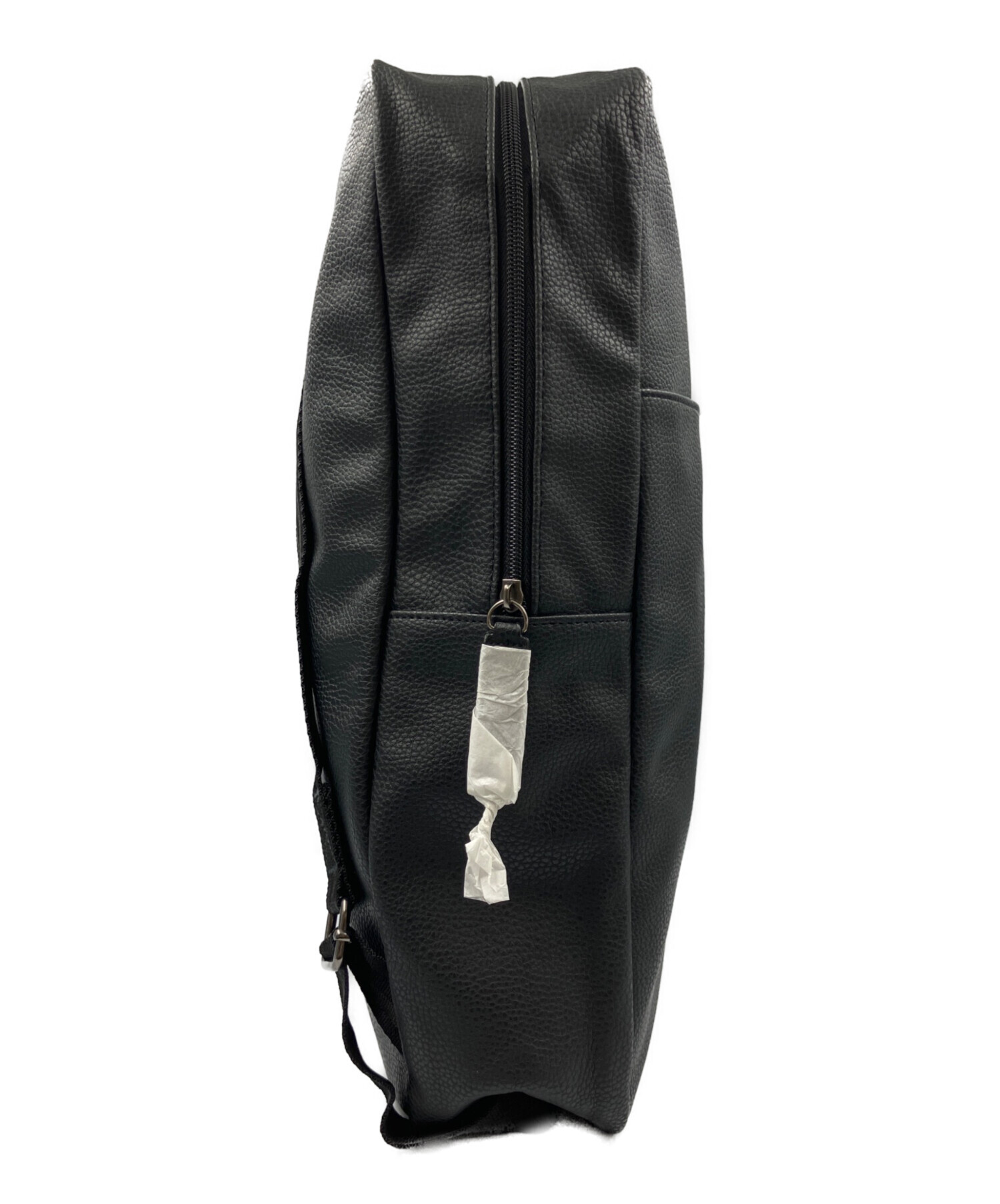 【美品】ゼニア リュック A4収納可能 PVC ブラック 中古・古着通販】ERMENEGILDO ZEGNA (エルメネジルド・ゼニア