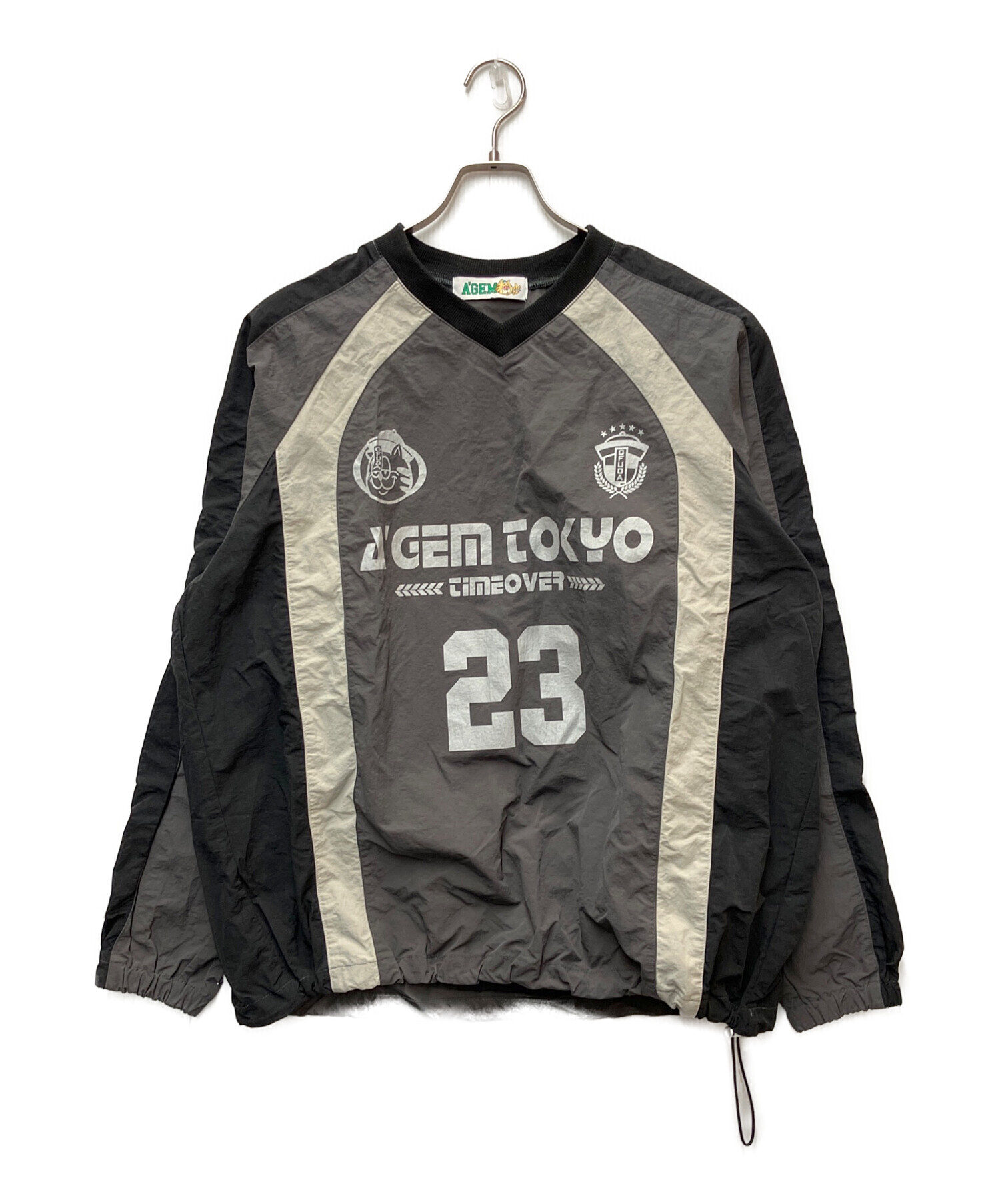激レア　当時物　GARMAN ブレシア　ナイロンジャケット　セリエA 中古・古着通販】A'gem (エージェム) ナイロンジャケット グレー