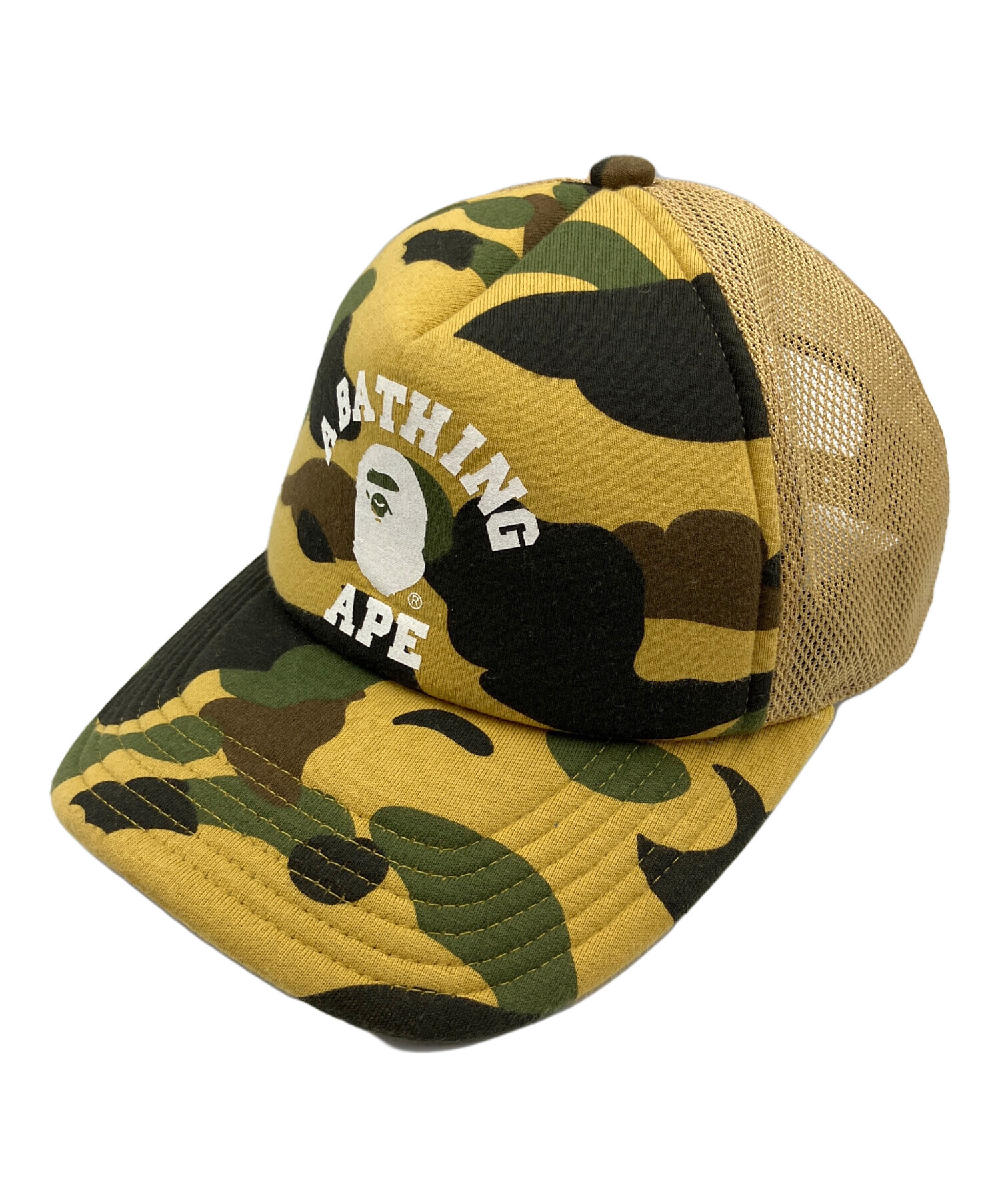 【激レア】A BATHING APE NFS限定 NIGO メッシュキャップ 中古・古着通販】A BATHING APE (アベイシングエイプ) メッシュ