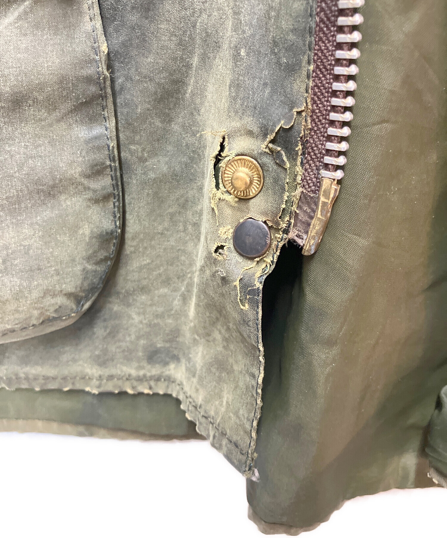 中古・古着通販】Barbour (バブアー) ビデイルジャケット カーキ
