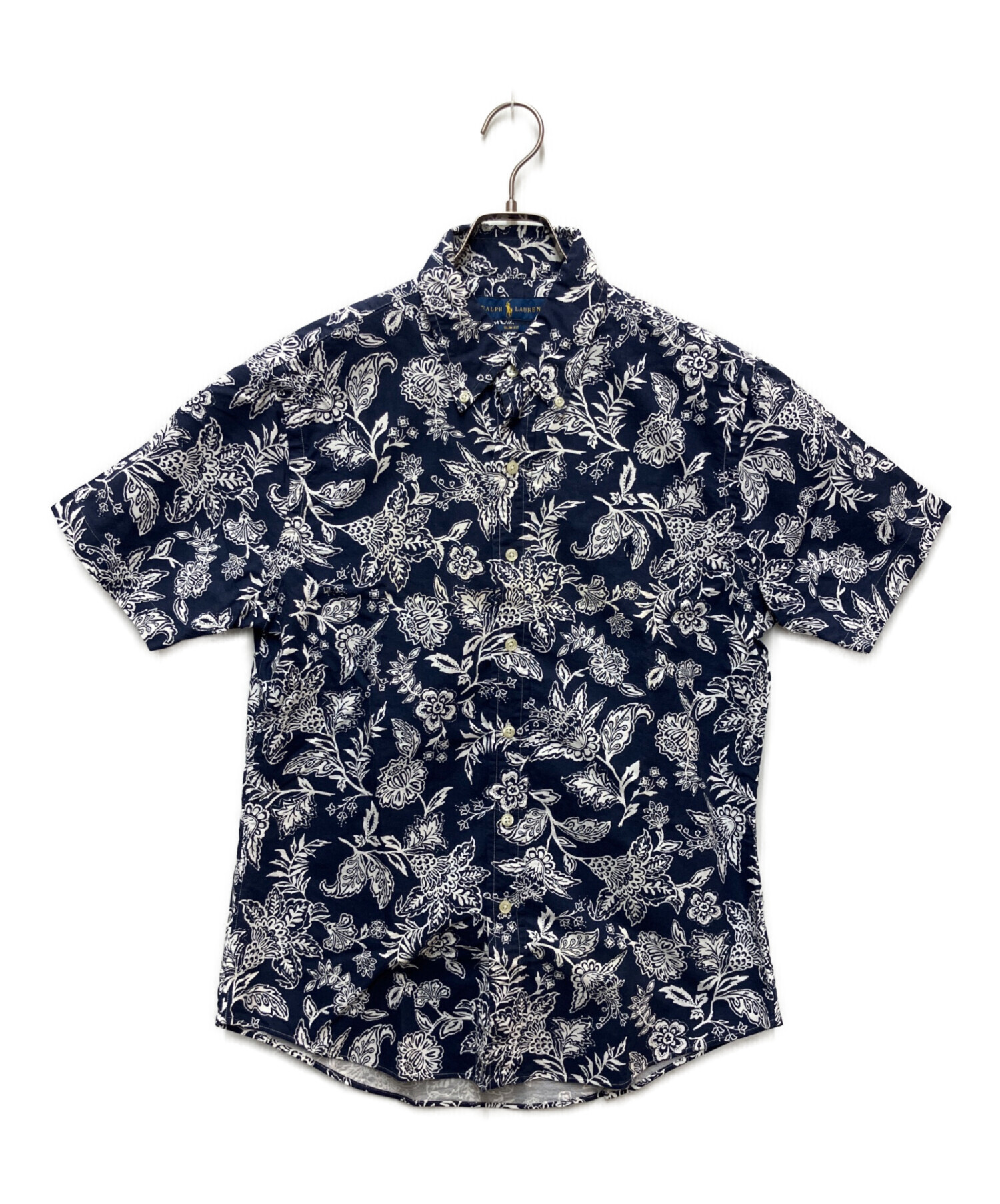 RRL Ralph Lauren 半袖シャツ ネイビー 中古・古着通販】RALPH LAUREN (ラルフローレン) 半袖シャツ ネイビー