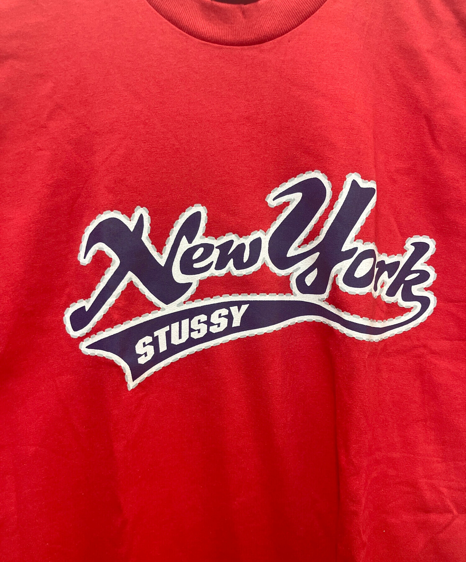 中古・古着通販】stussy (ステューシー) プリントTシャツ NEWYORK