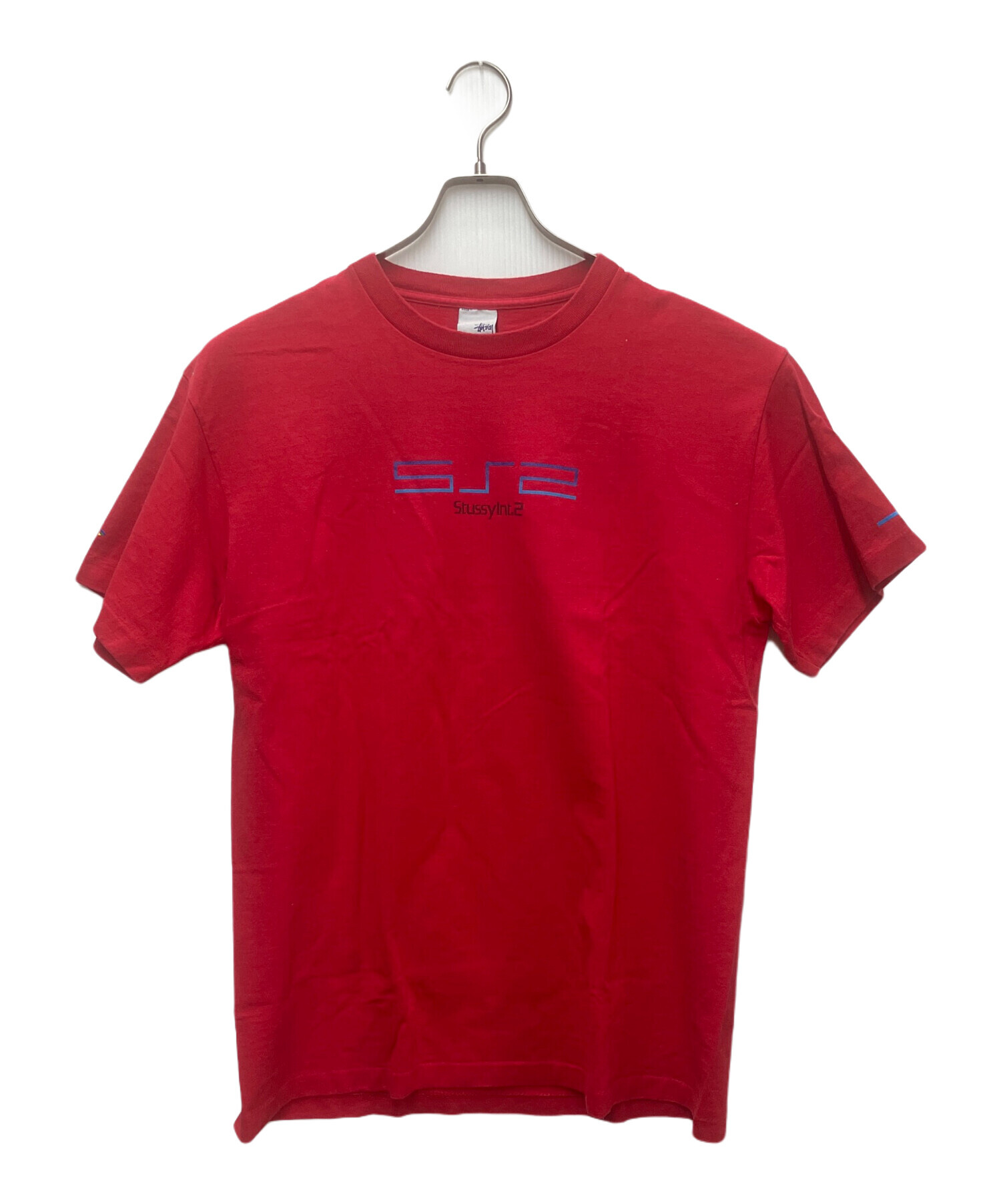 中古・古着通販】stussy (ステューシー) プリントTシャツ STUSSY INT.2