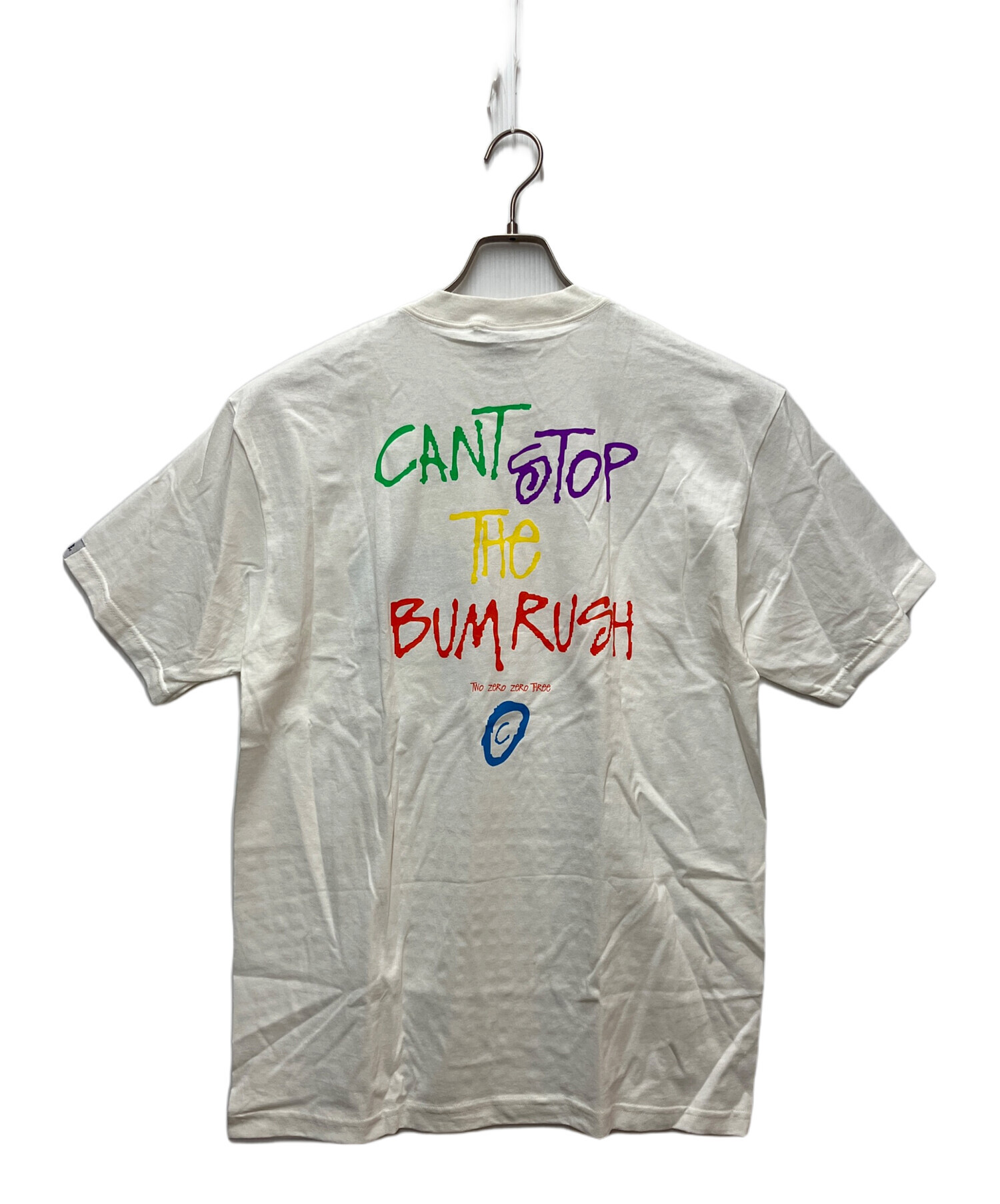 中古・古着通販】stussy (ステューシー) プリントTシャツ ネオンスカル