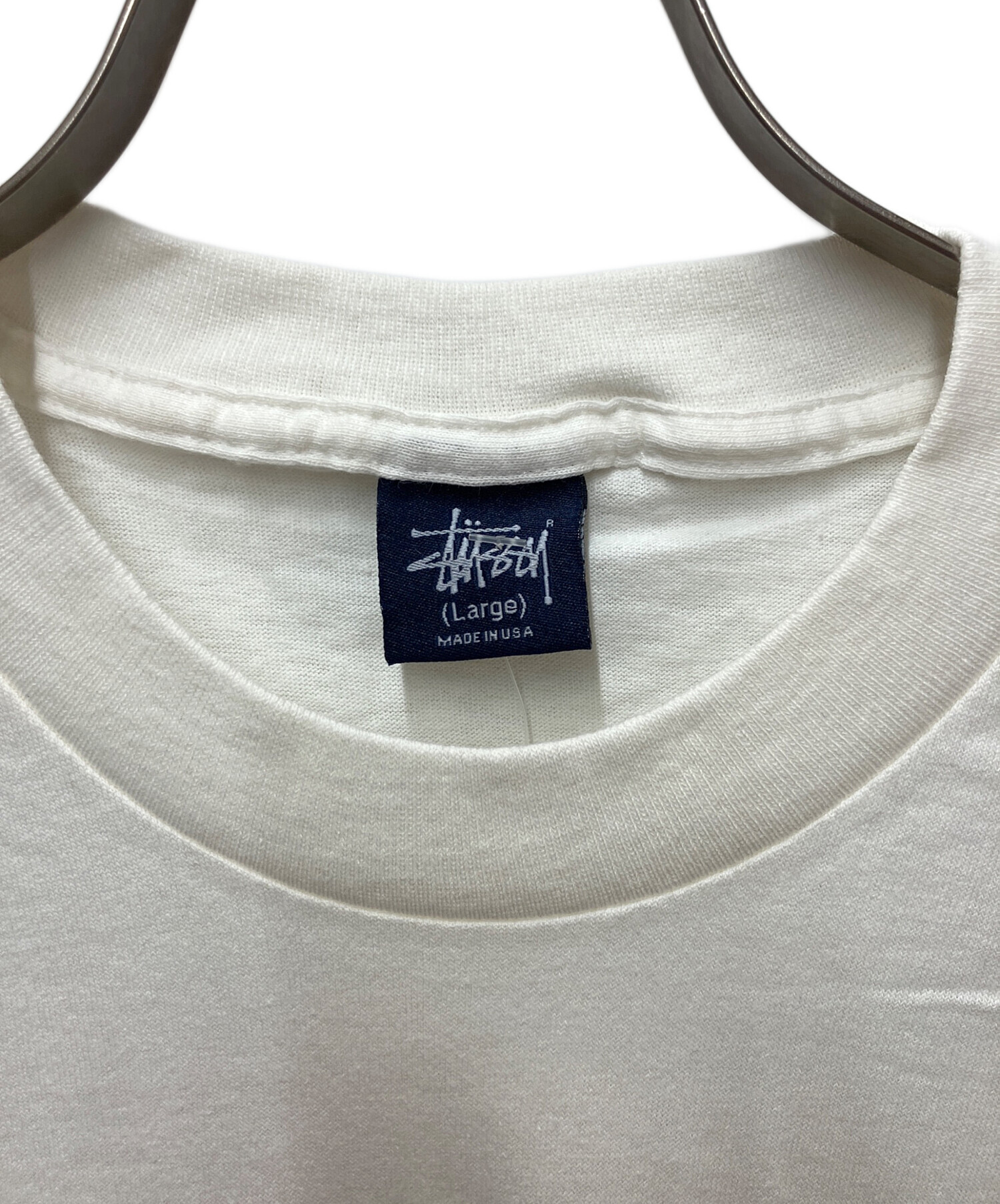 中古・古着通販】stussy (ステューシー) プリントTシャツ ネオンスカル