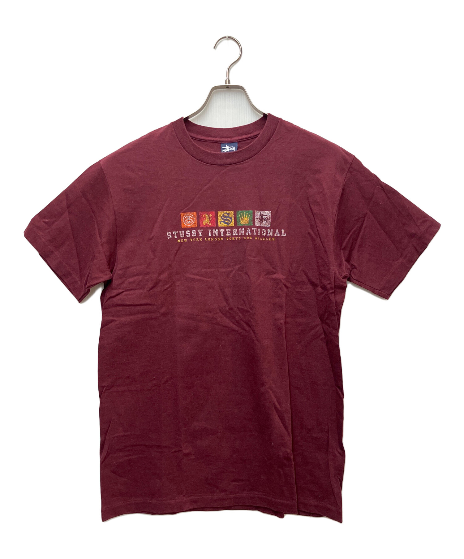 中古・古着通販】stussy (ステューシー) プリントTシャツ