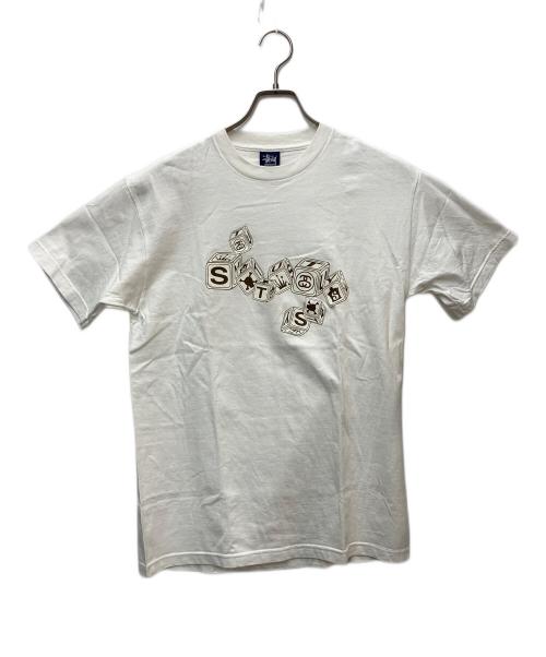 中古・古着通販】stussy (ステューシー) プリントTシャツ ロゴダイス
