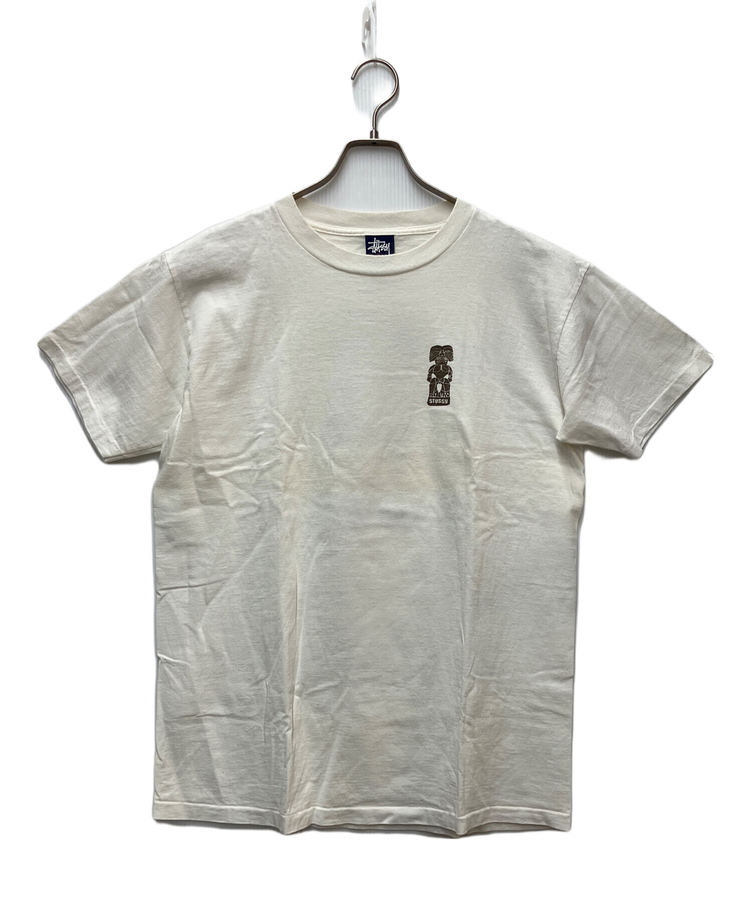 J*y様 STUSSY ヴィンテージトーテンポール柄シャツ Lサイズ 中古・古着通販】stussy (ステューシー) プリントTシャツ トーテム