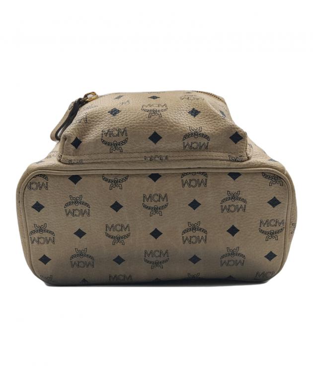 中古・古着通販】MCM (エムシーエム) サイドスタッズリュック ベージュ