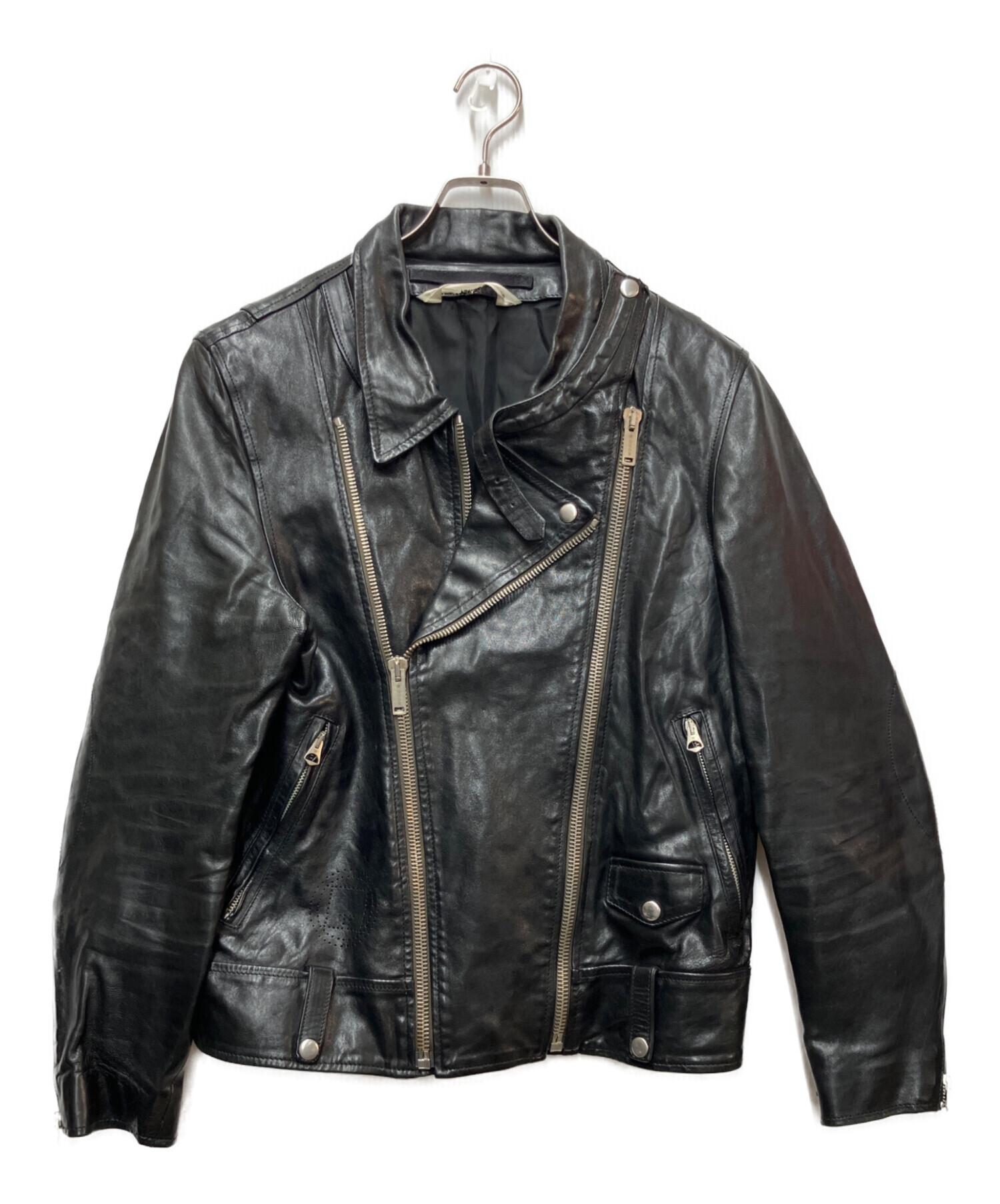 Golden  レザー ライダース ゴールデングース ジャケット 中古・古着通販】GOLDEN GOOSE (ゴールデングース) シープレザー