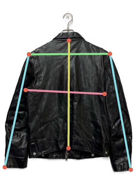 中古・古着通販】GOLDEN GOOSE (ゴールデングース) シープレザー