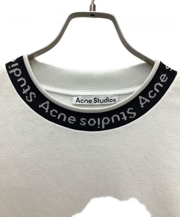 スウェット acne studios アクネ fulton logo ロゴ スウェット S