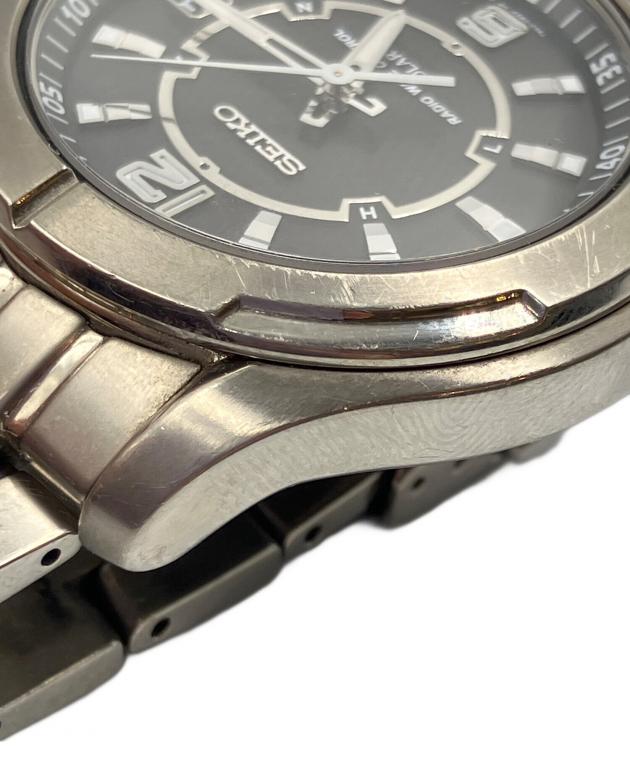 中古・古着通販】SEIKO (セイコー) 電波ソーラー腕時計 スピリット
