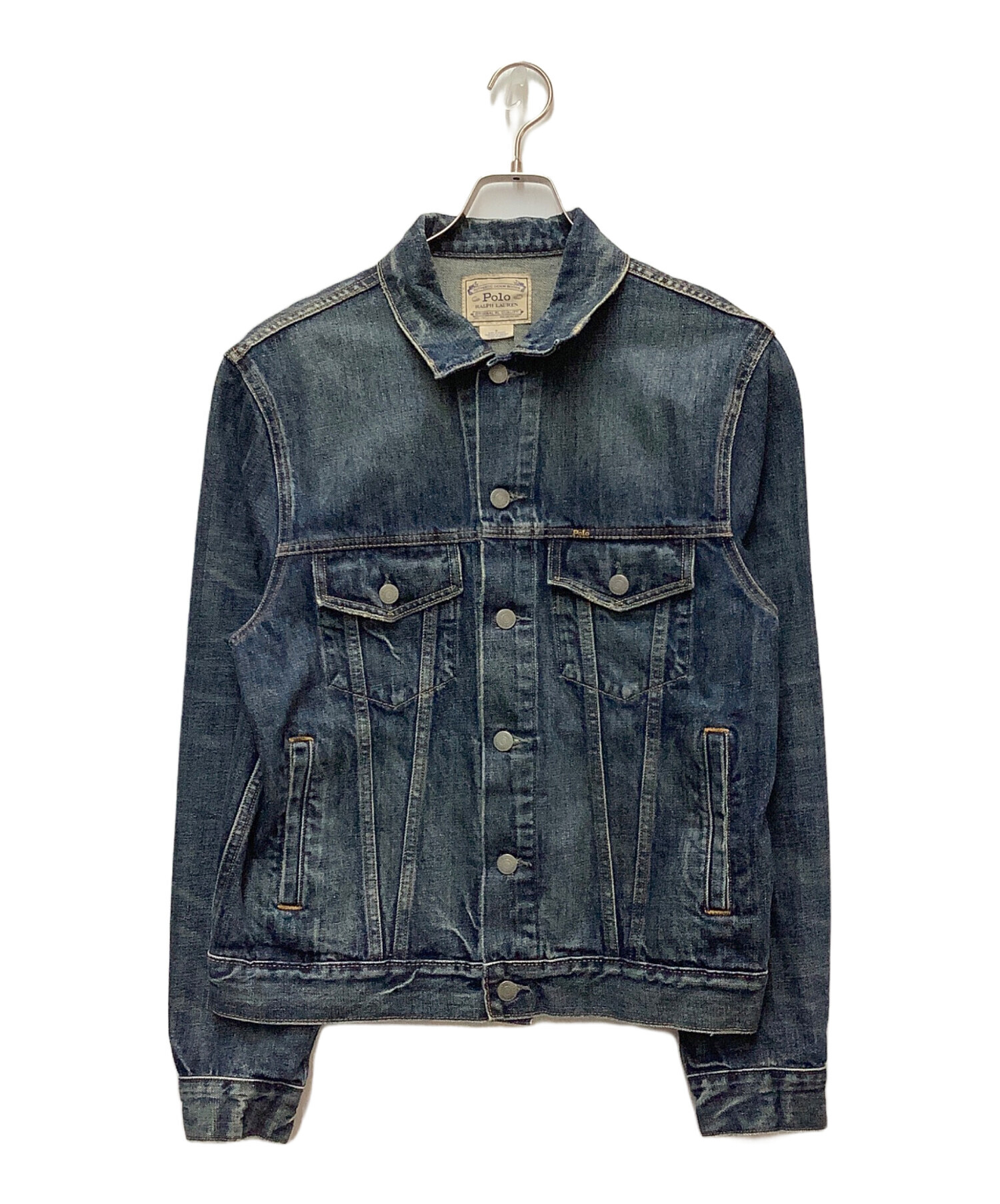 ラルフローレン Polo Jeans Co. ダークデニムジャケット サイズ 中古・古着通販】POLO RALPH LAUREN (ポロ・ラルフローレン) デニム