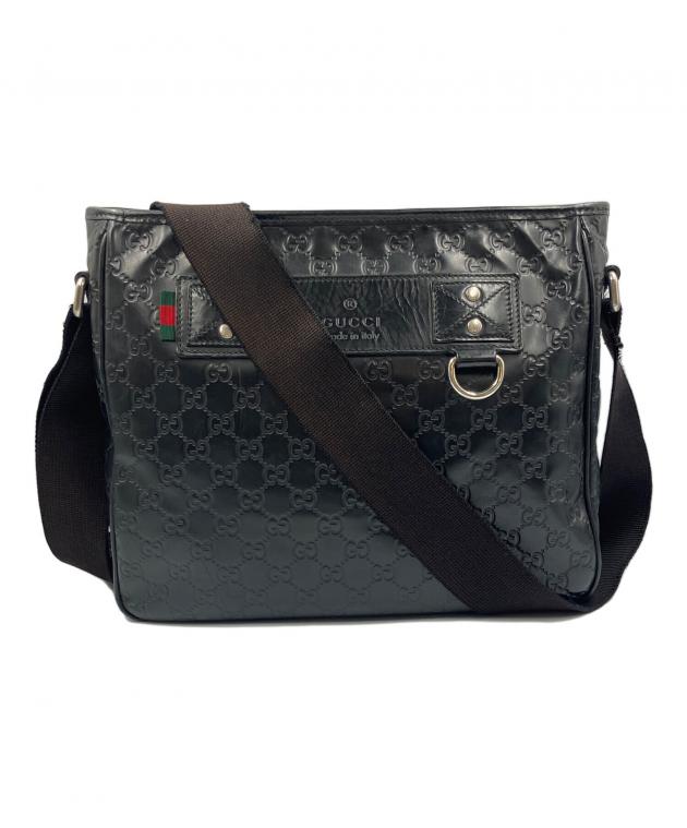 中古・古着通販】GUCCI (グッチ) ショルダーバッグ グッチシマ