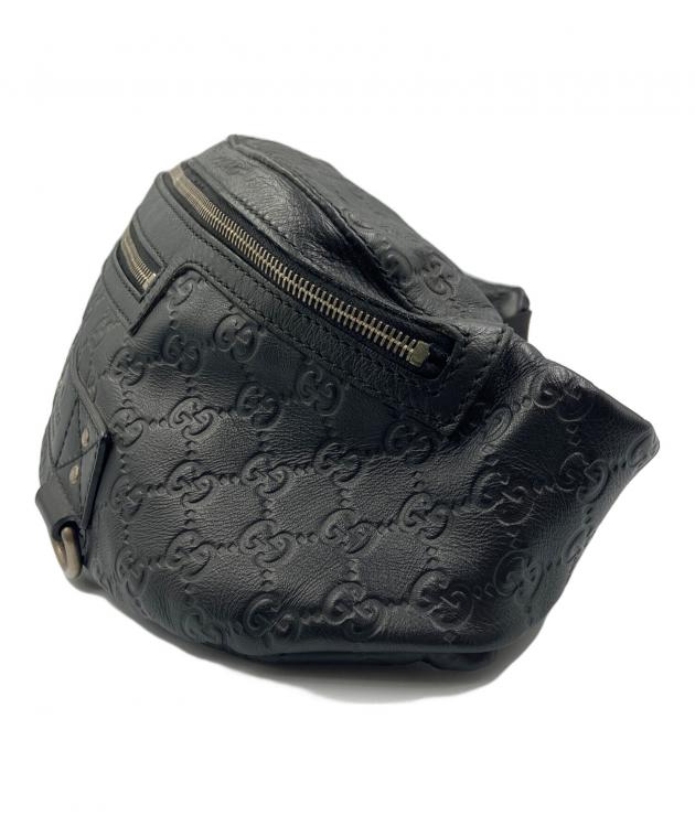中古・古着通販】GUCCI (グッチ) ウエストバッグ グッチシマ アビー