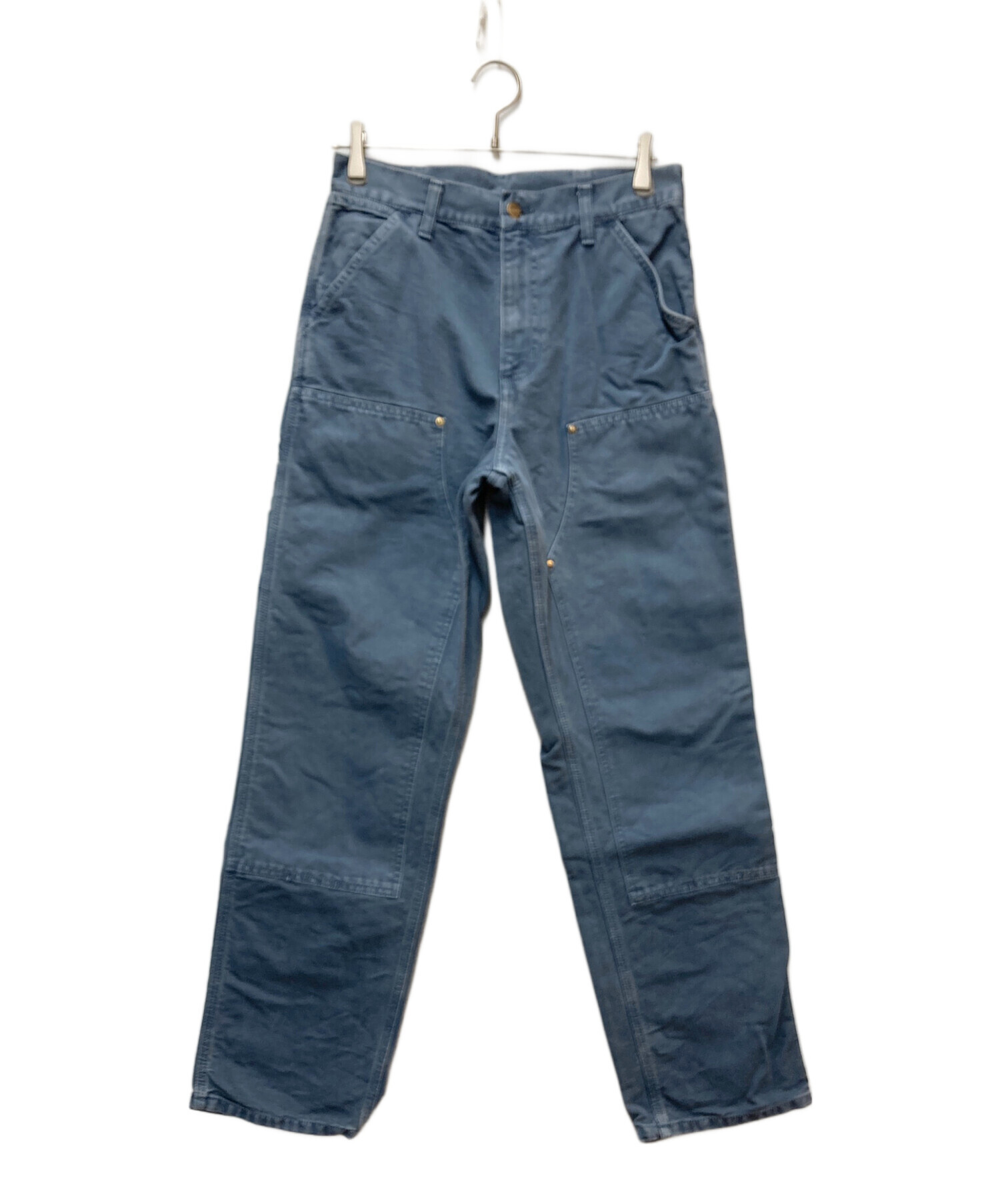Carhartt カーハート パンツ（その他） M 青 【古着】【中古】【送料無料】 中古・古着通販】CarHartt (カーハート) DOUBLE KNEE PANT ブルー