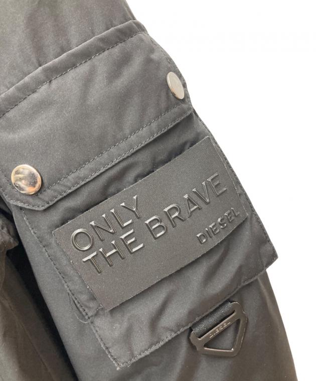 中古・古着通販】DIESEL (ディーゼル) ダウンジャケット ブラック