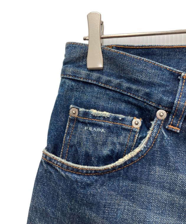 中古・古着通販】PRADA (プラダ) アーカイブデニムパンツ ネイビー