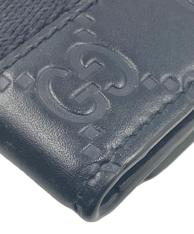 中古・古着通販】GUCCI (グッチ) グッチシマ6連キーケース シェリー