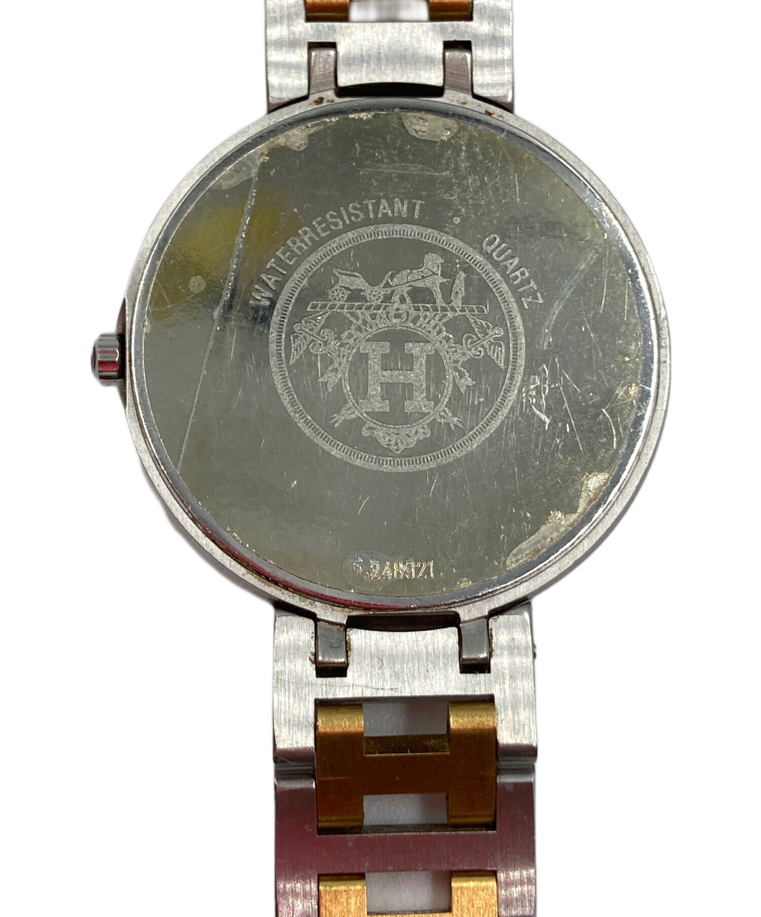 中古・古着通販】HERMES (エルメス) リストウォッチ アルソー ホワイト