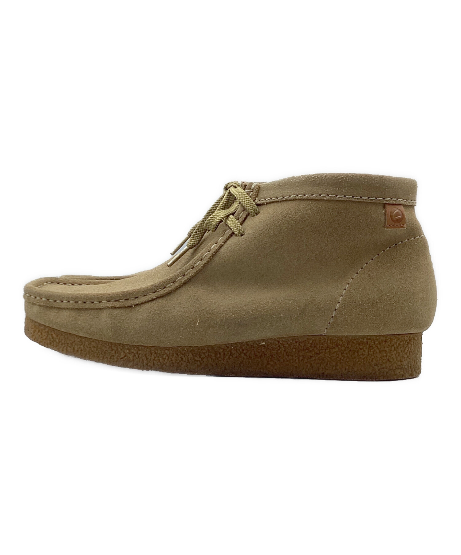 使用回数2回 CLARKS ベージュ ワラビー 28cm 中古・古着通販】CLARKS (クラークス) ワラビーブーツ ベージュ サイズ