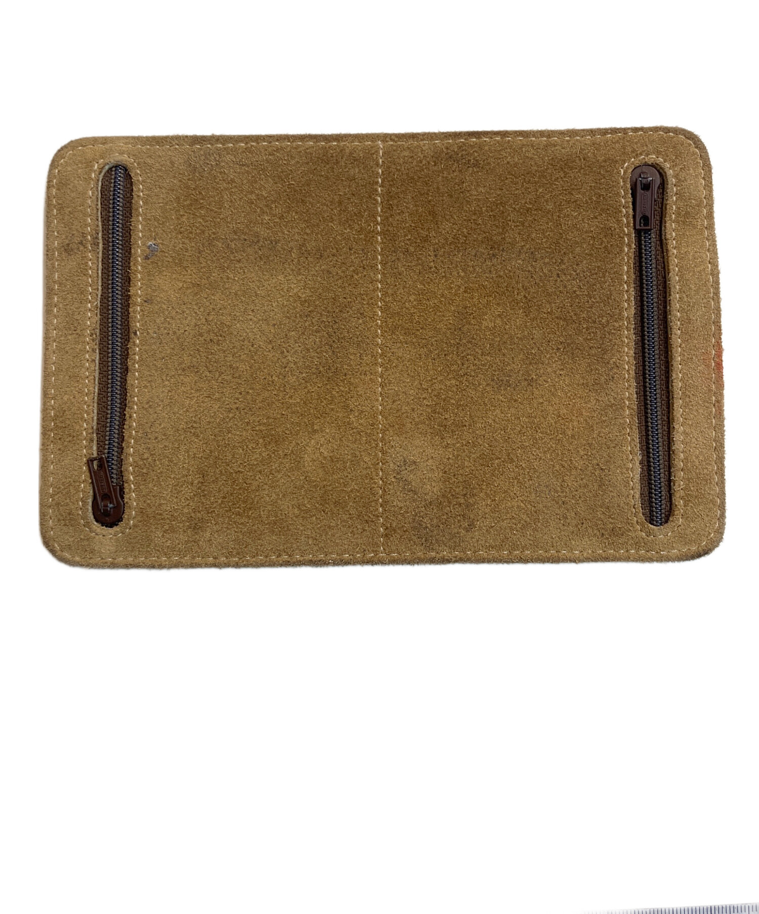 中古・古着通販】LOEWE (ロエベ) アナグラム型押しスエードポーチ