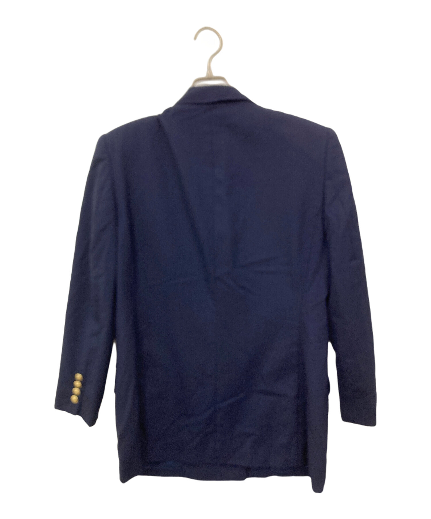【極美品/希少】90s バーバリーズ 紺ブレダブル 金ボタン ホースロゴ三陽商会 中古・古着通販】Burberry's (バーバリーズ) 金釦ダブルブレザー