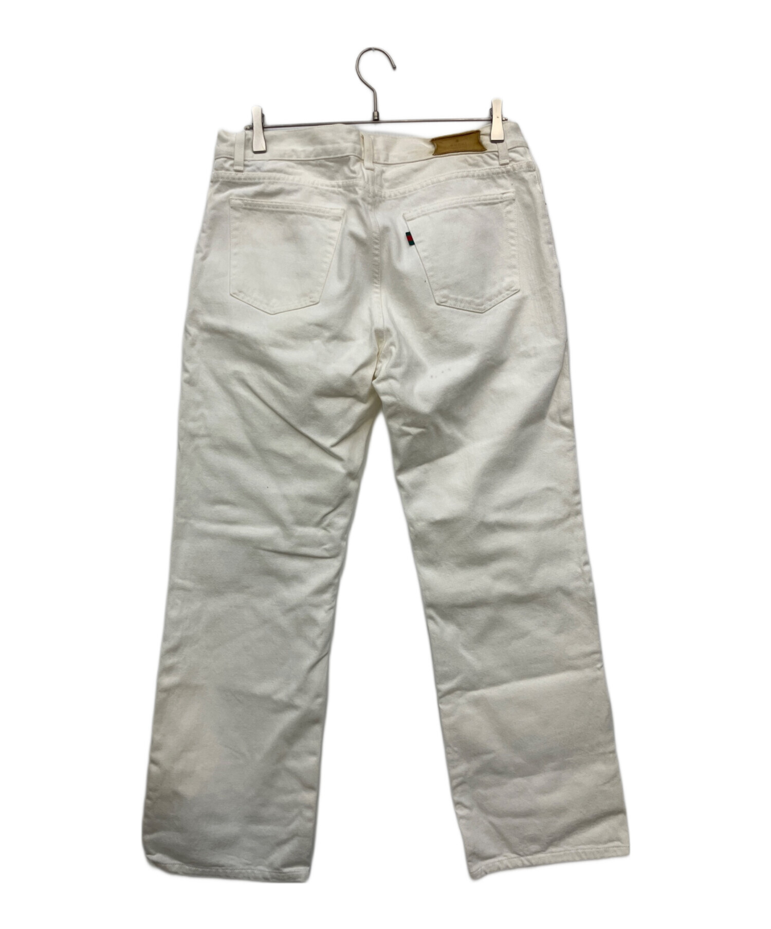 中古・古着通販】GUCCI (グッチ) ホワイトジーンズ ホワイト サイズ