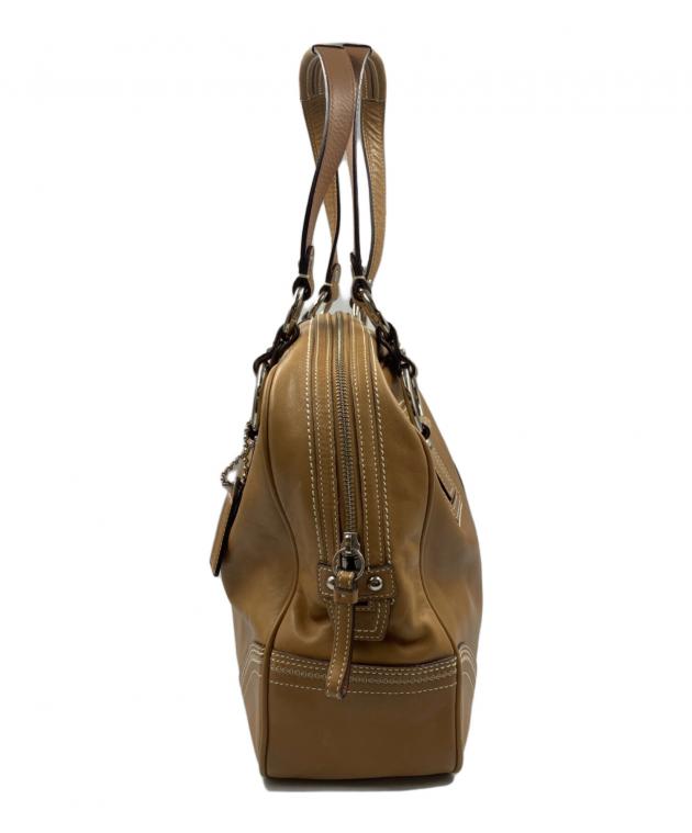 中古・古着通販】COACH (コーチ) ミニボストンバッグ ソーホーレザー