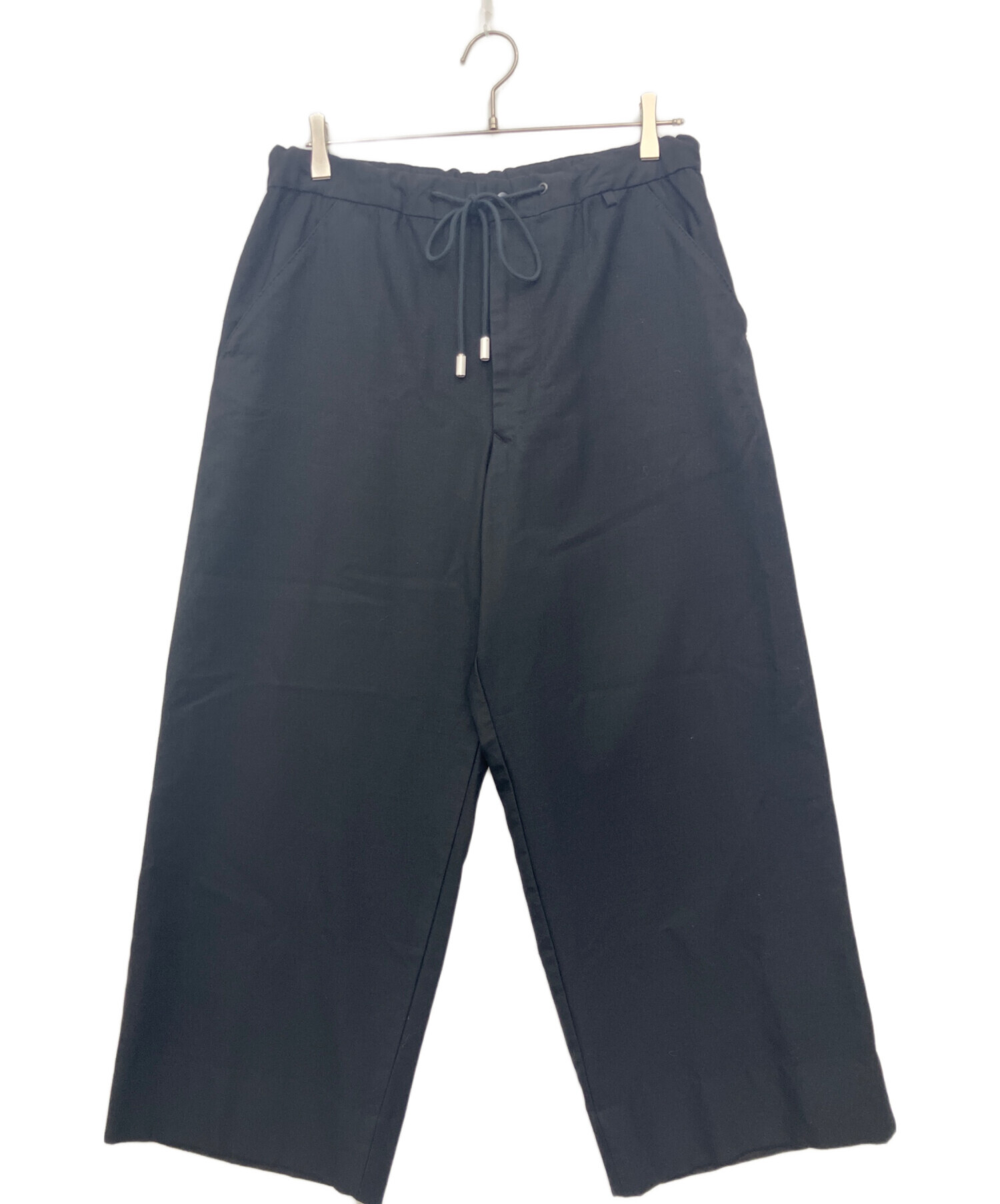 中古・古着通販】THE RERACS (ザ リラクス) WIDE EASY SLACKS ブラック
