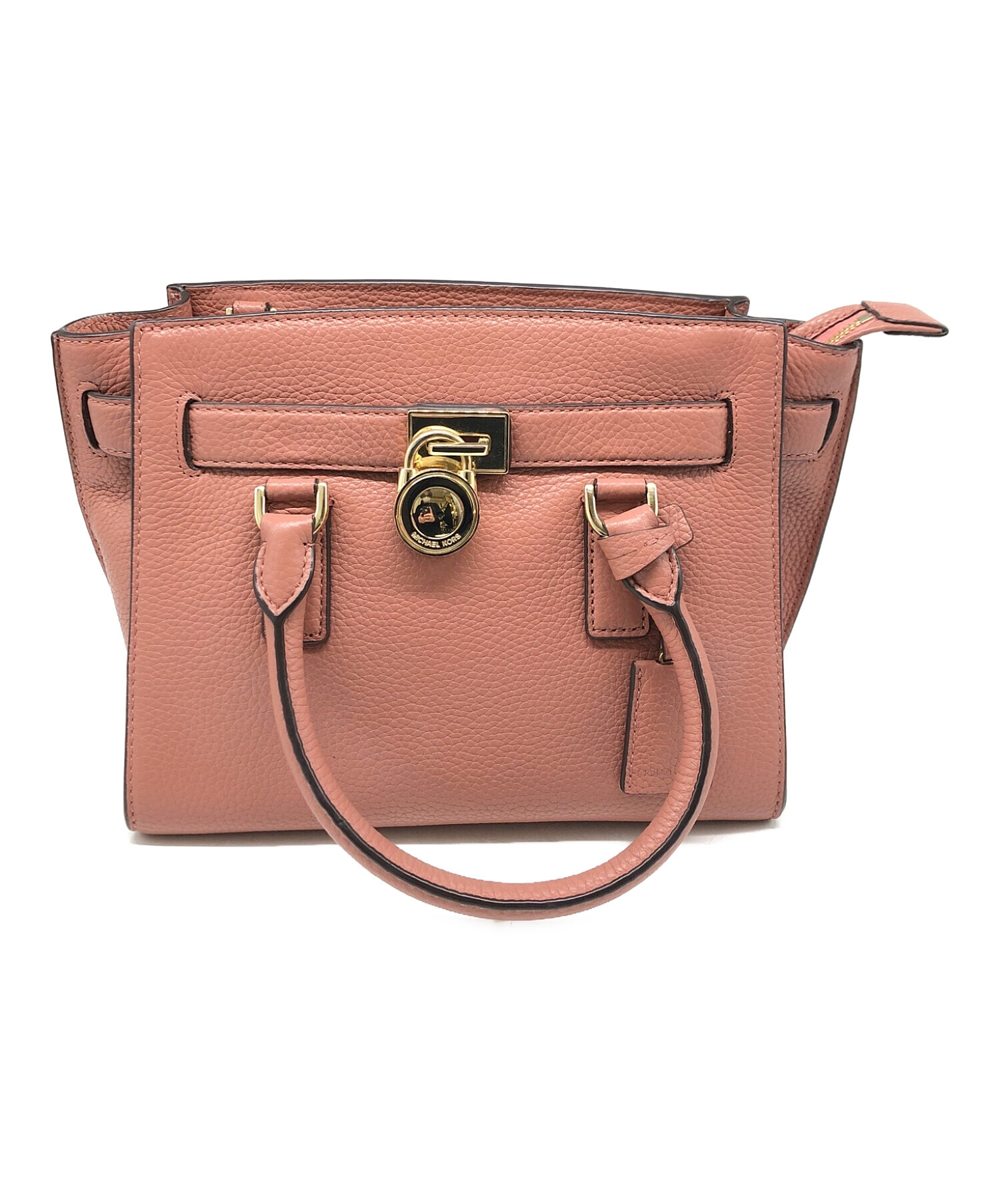 中古・古着通販】MICHAEL KORS (マイケルコース) ハンドバッグ ピンク