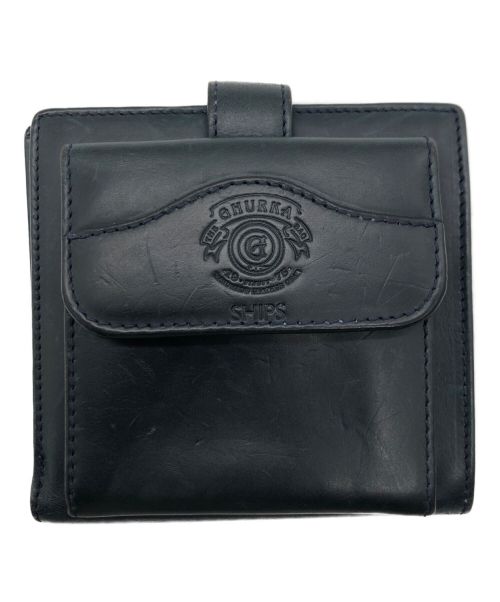 未使用品 グルカ GHURKA 二つ折り財布 MHロゴ がま口 小銭入れ有 Legato Largo 財布 LJ-F3352 通販 レガートラルゴ 二つ折り財布