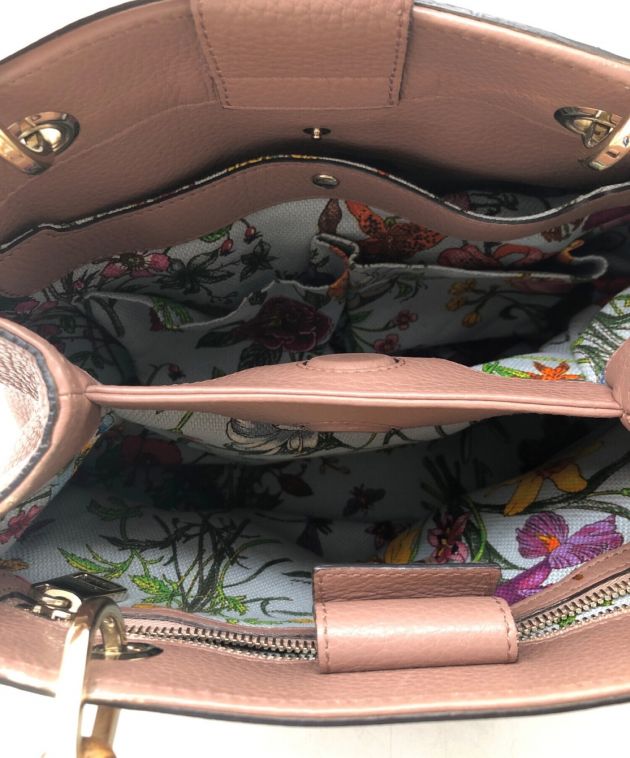 中古・古着通販】GUCCI (グッチ) バンブーショッパーハンドバッグ