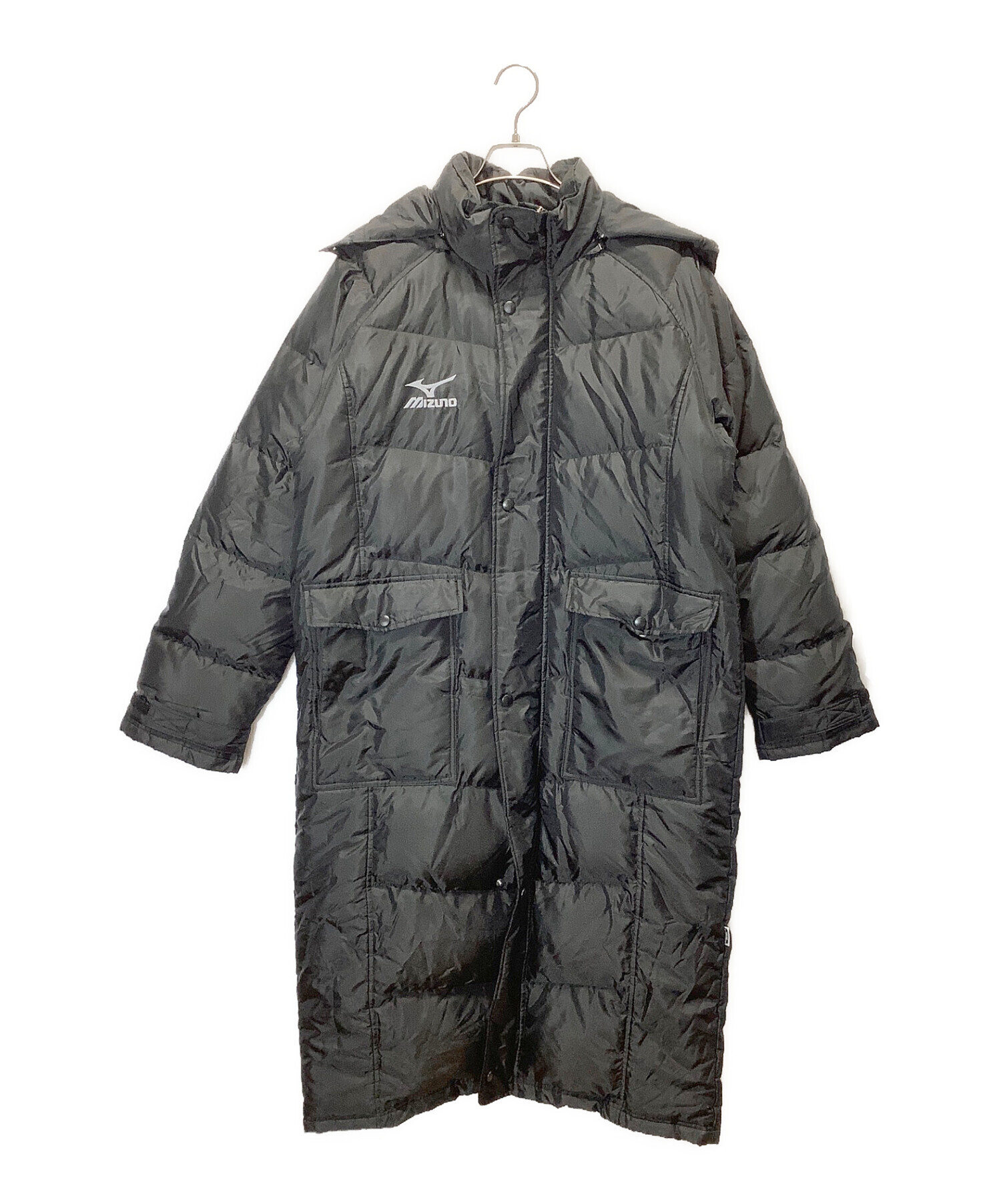中古・古着通販】MIZUNO (ミズノ) ダウンコート ブラック サイズ:L