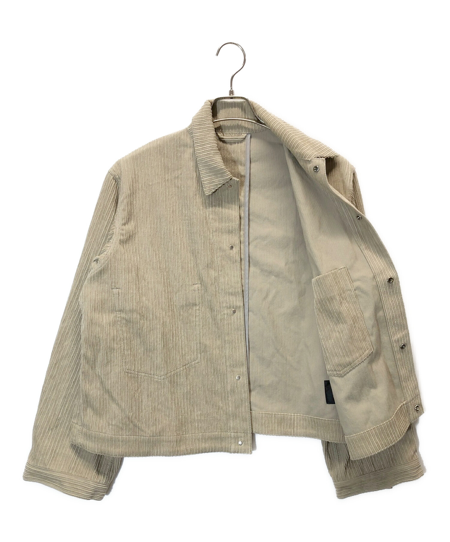 中古・古着通販】bukht (ブフト) BIG CORD G-JAN アイボリー サイズ:S 