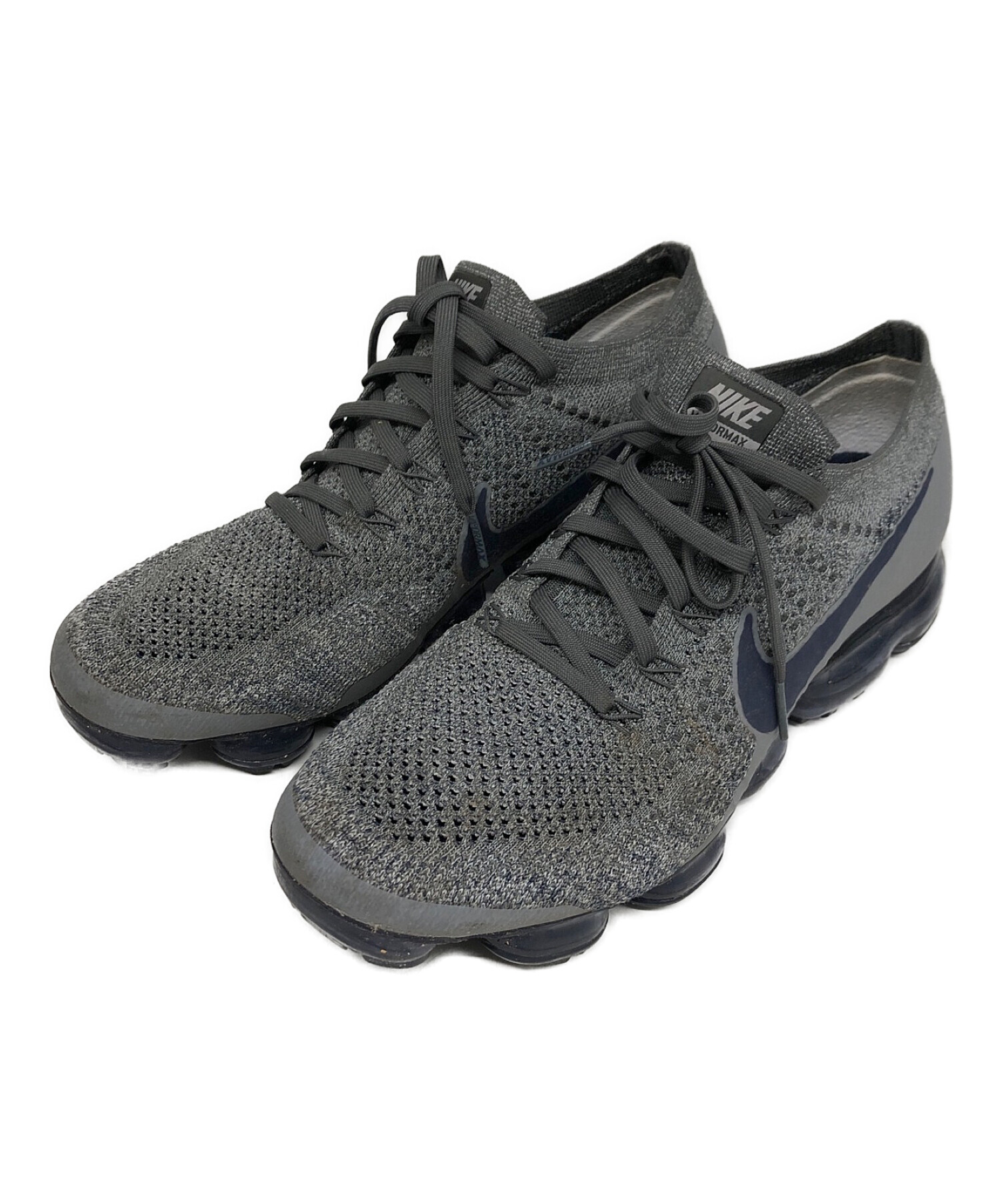 中古・古着通販】NIKE (ナイキ) AIR VAPORMAX FLYKNIT ブラック×グレー  