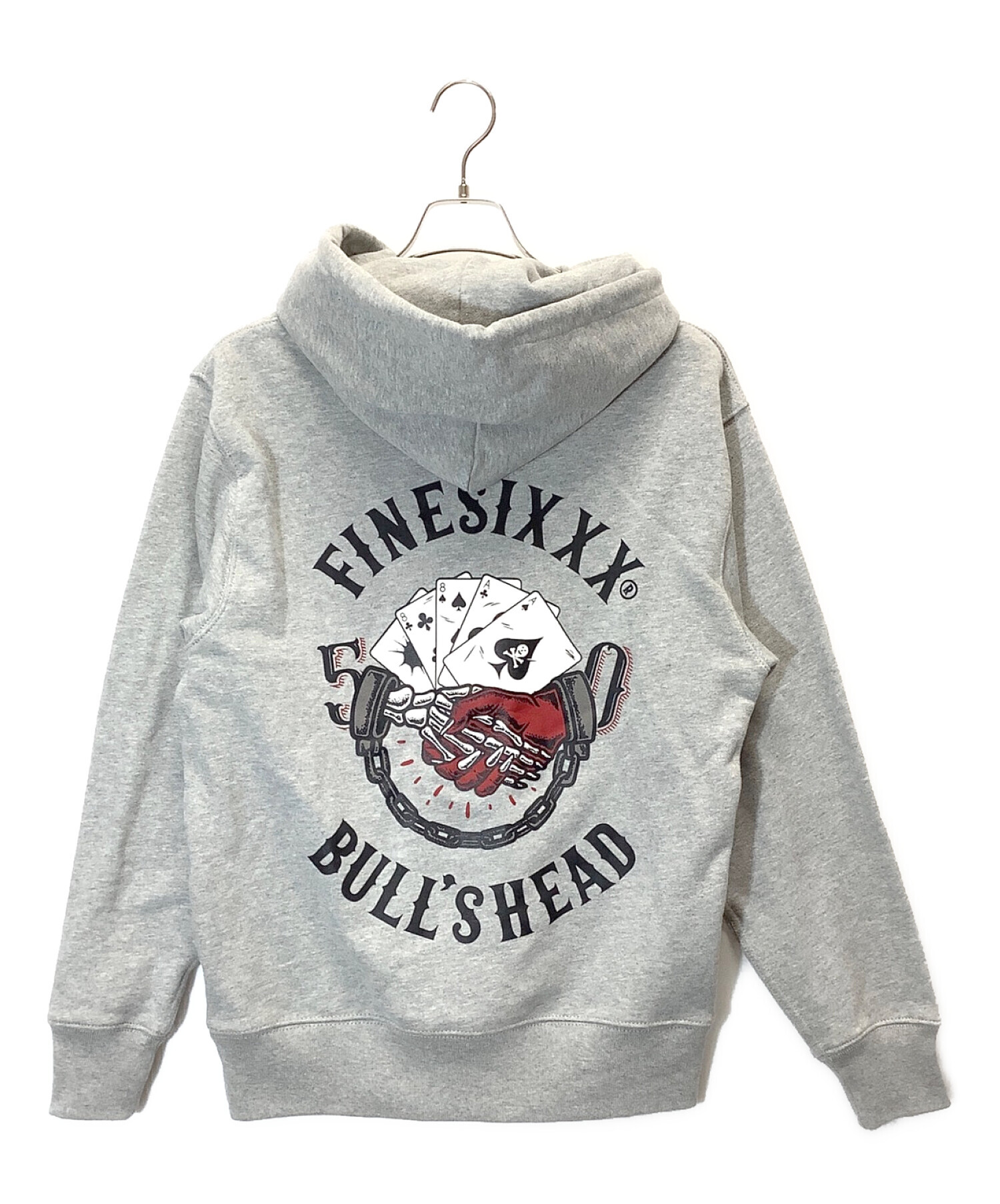 中古・古着通販】FINESIXXX (ファインシックス) パーカー グレー 