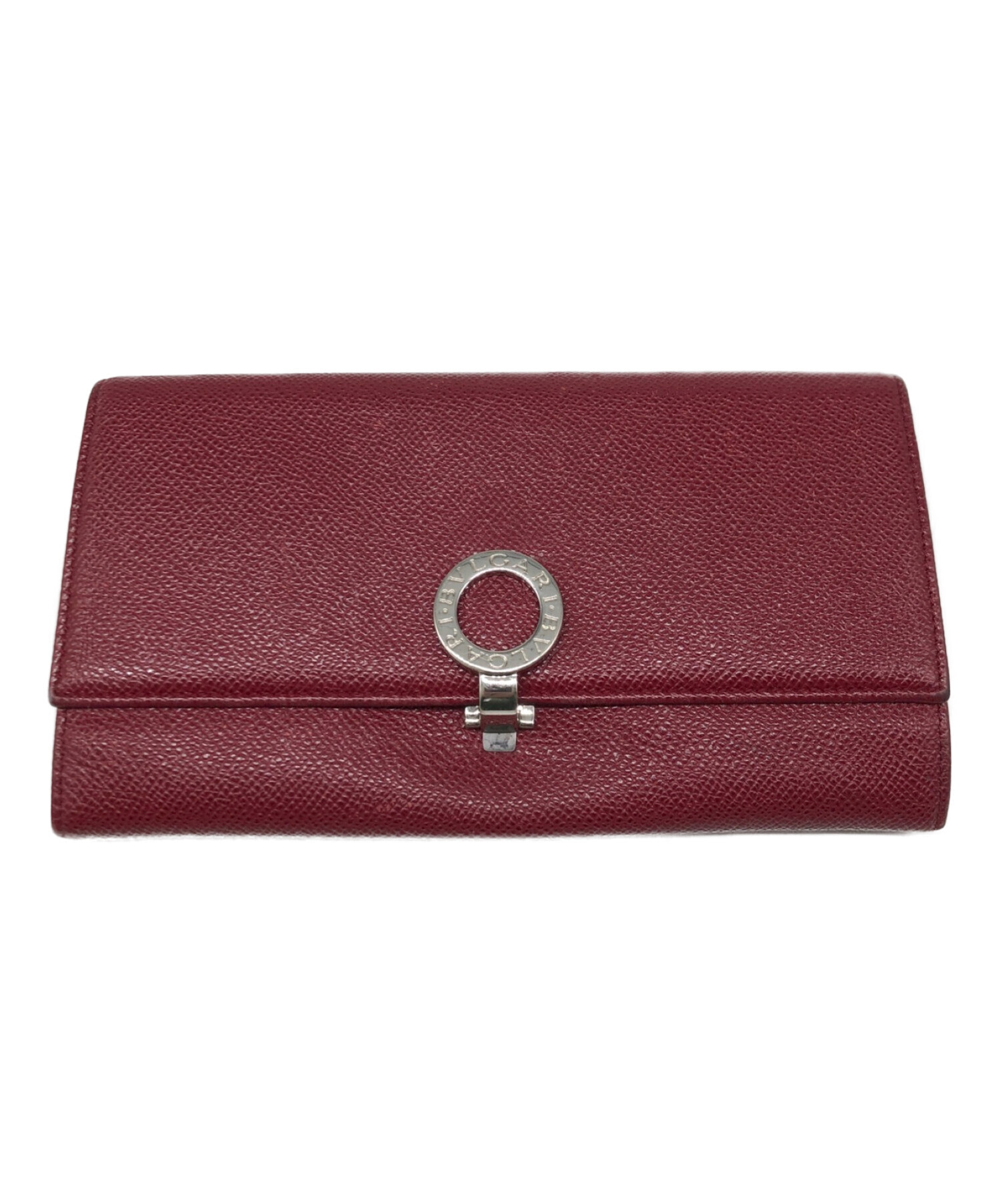 中古・古着通販】BVLGARI (ブルガリ) 長財布 レッド｜ブランド・古着 