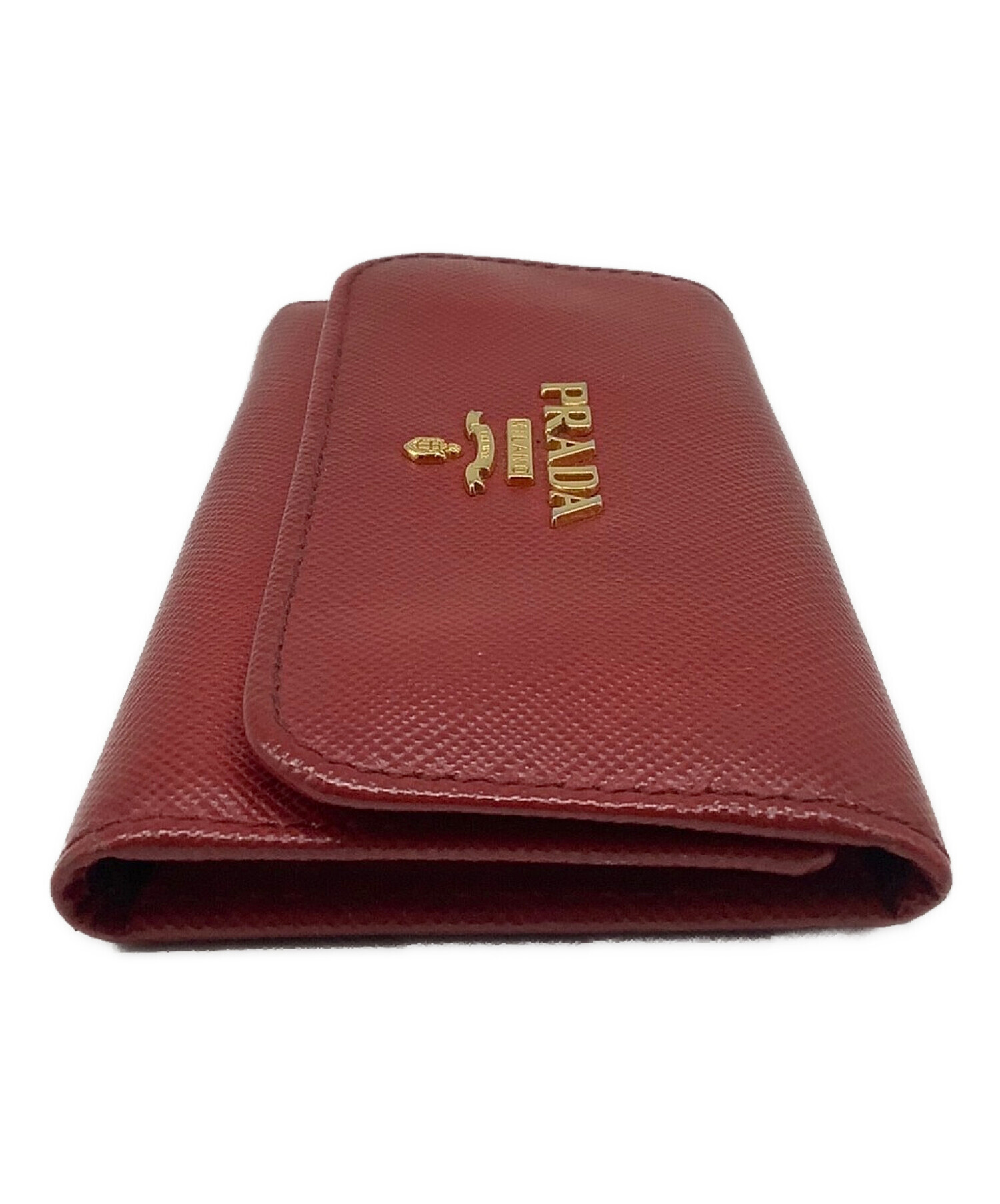 中古・古着通販】PRADA (プラダ) 6連キーケース レッド｜ブランド