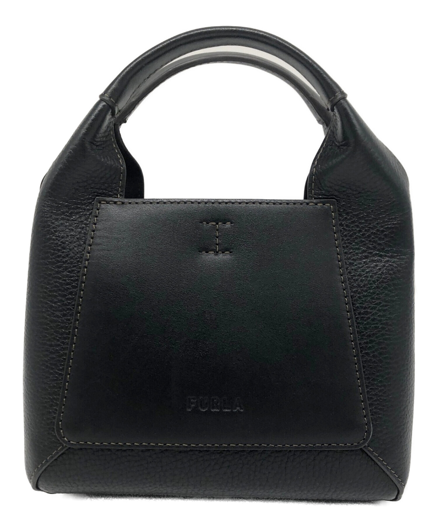 中古・古着通販】FURLA (フルラ) 2WAYミニトートバッグ ブラック 