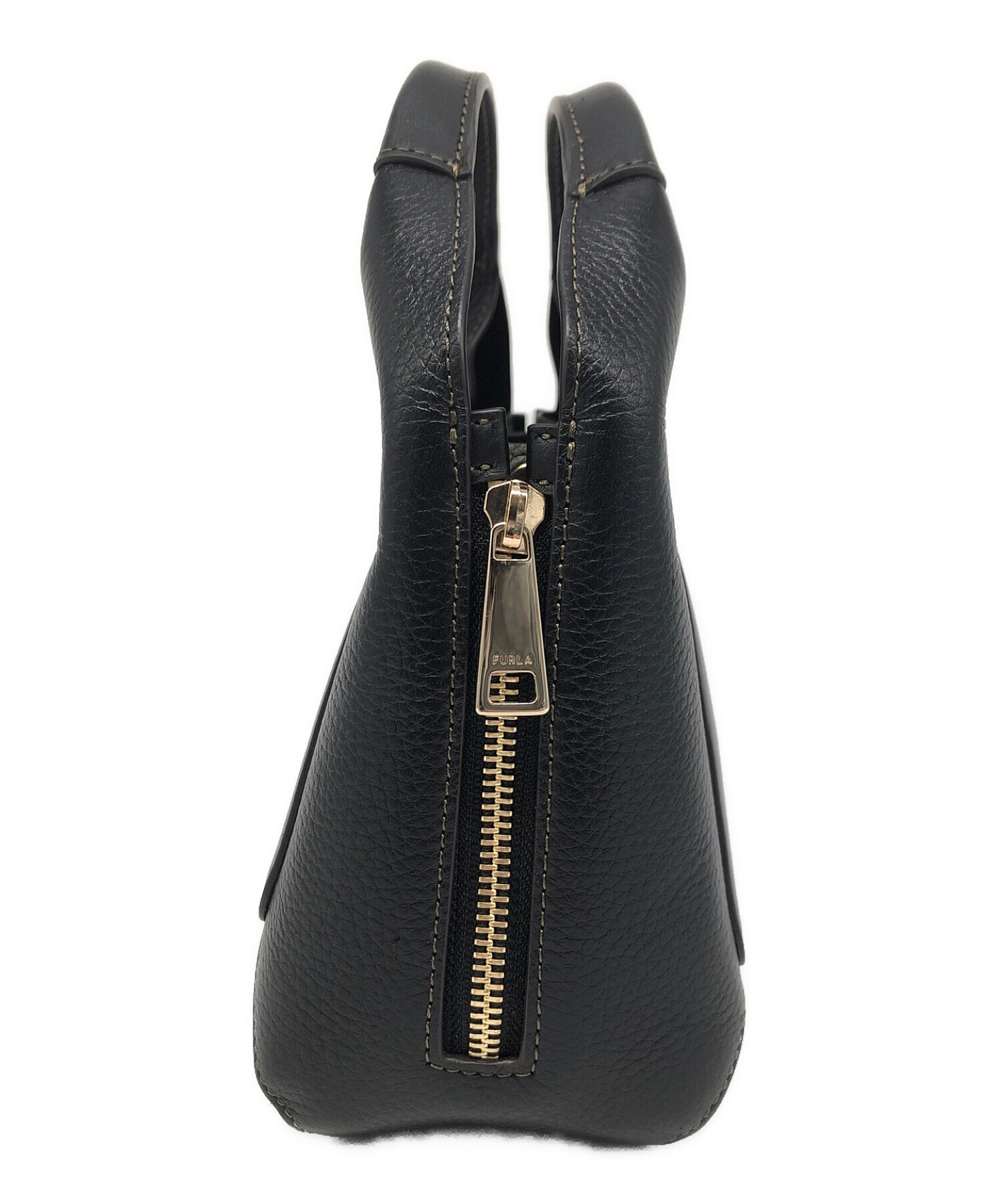 中古・古着通販】FURLA (フルラ) 2WAYミニトートバッグ ブラック 