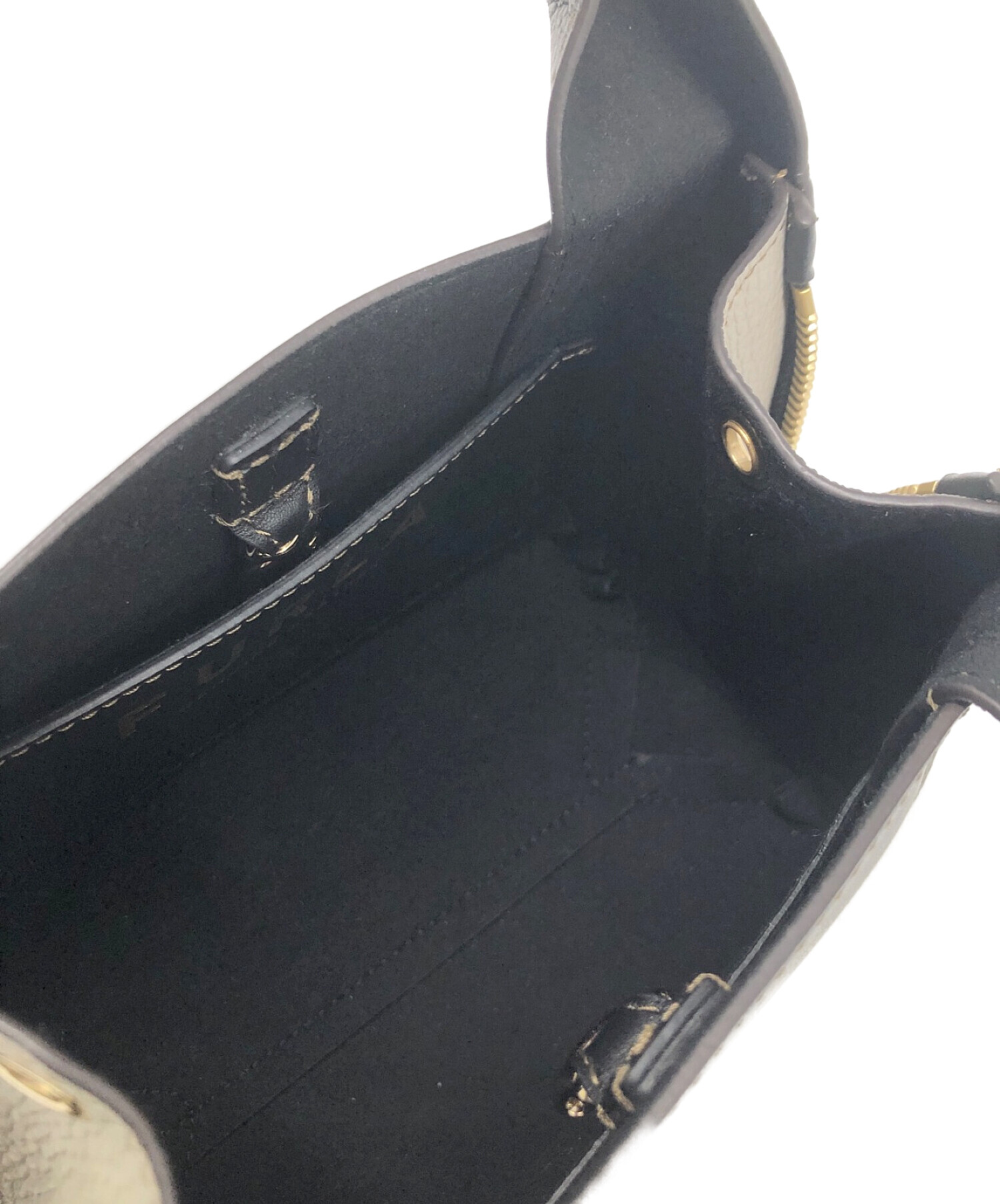 中古・古着通販】FURLA (フルラ) 2WAYミニトートバッグ ブラック 