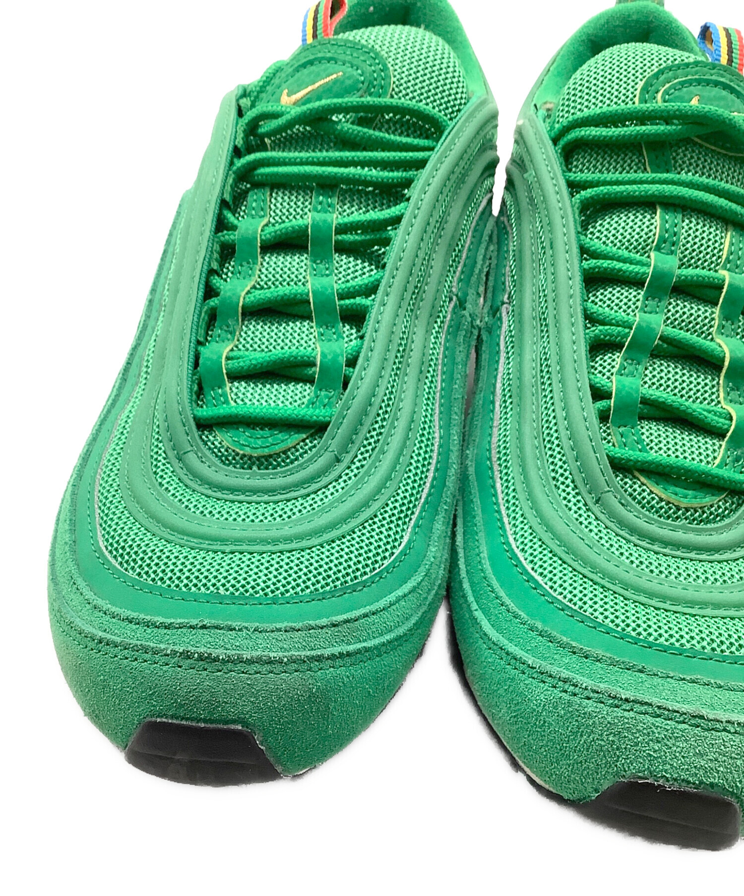 エアマックス97緑(中古) 中古・古着通販】NIKE (ナイキ) AIRMAX97(エア マックス 97) グリーン