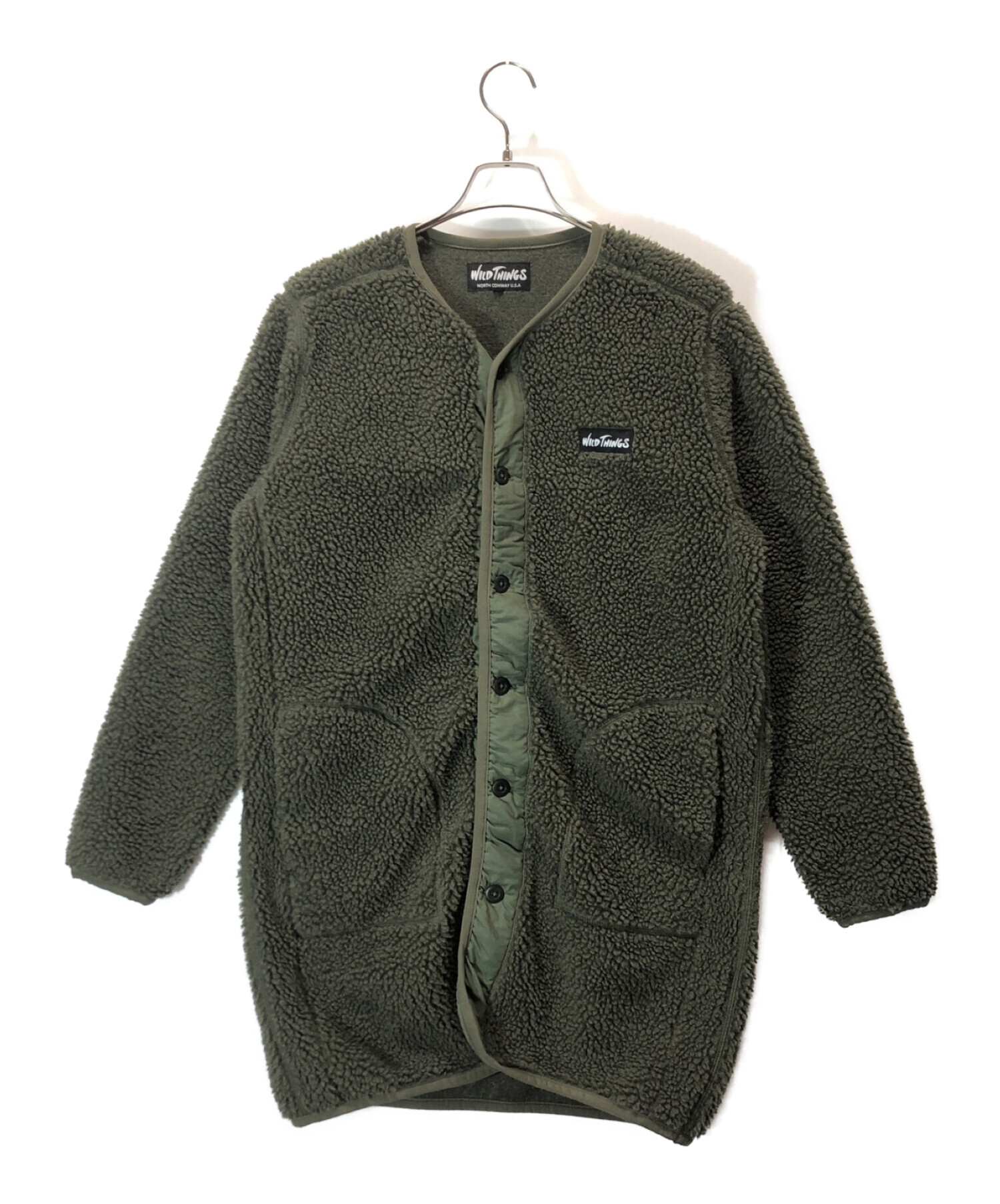 中古・古着通販】WILD THINGS (ワイルドシングス) ボアノーカラー 