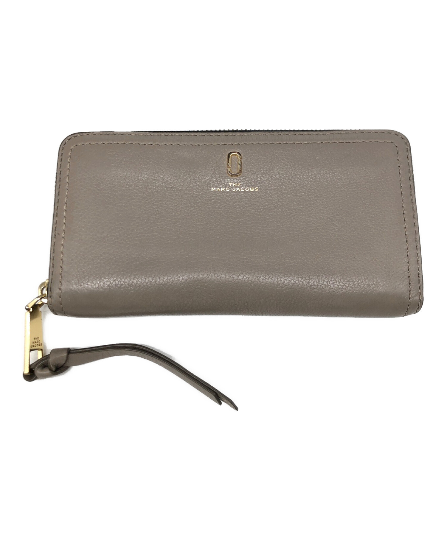中古・古着通販】MARC JACOBS (マーク ジェイコブス) 長財布 グレー 