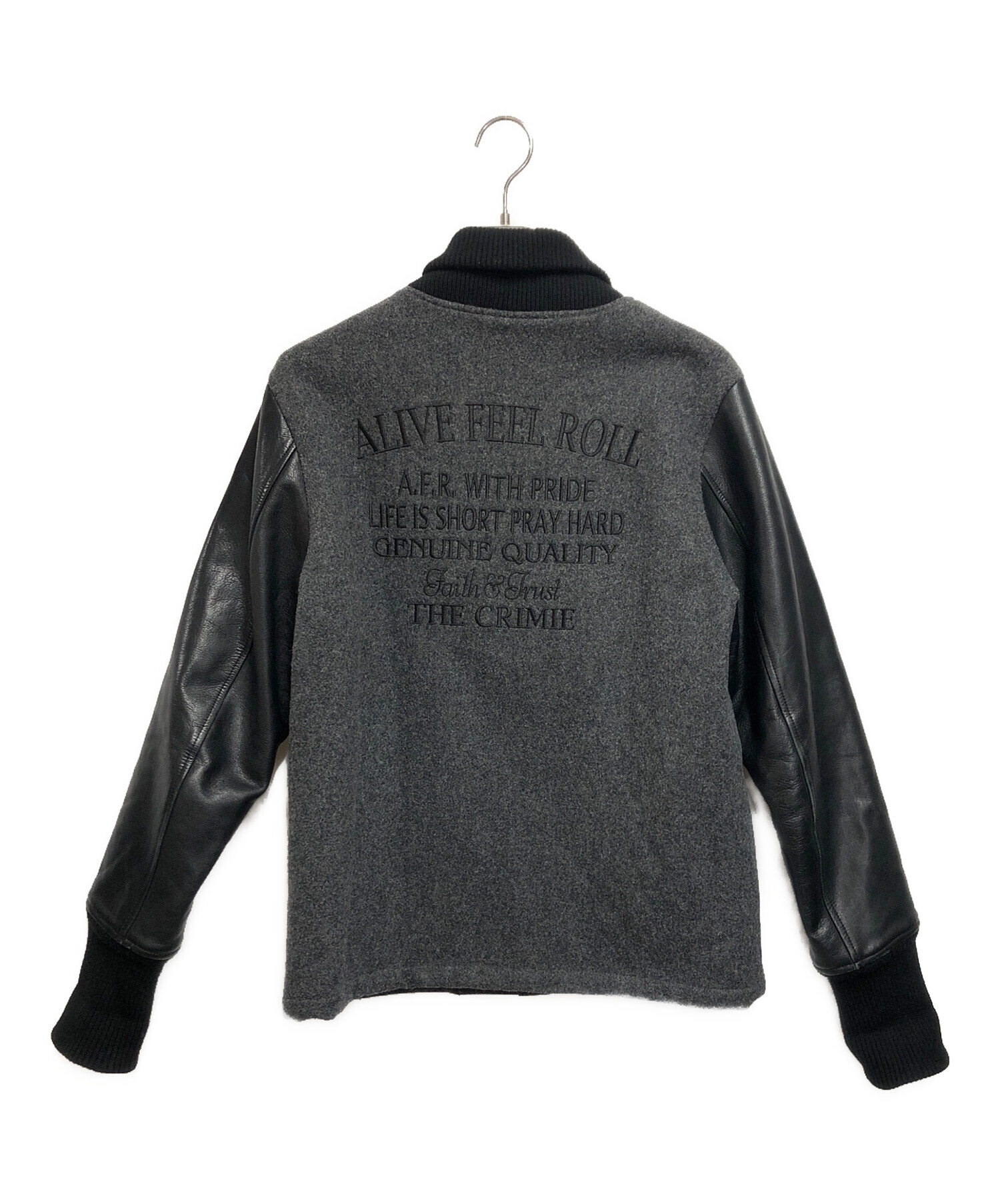 中古・古着通販】THE CRIMIE (ザ クライミー) スタジャン ブラック