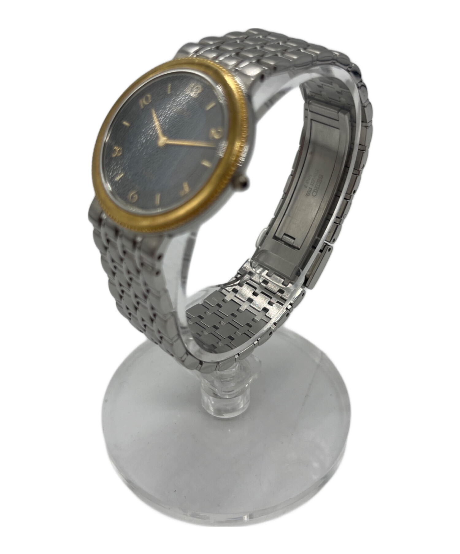 中古・古着通販】SEIKO (セイコー) ドルチェ 腕時計 ブラック×ブルー