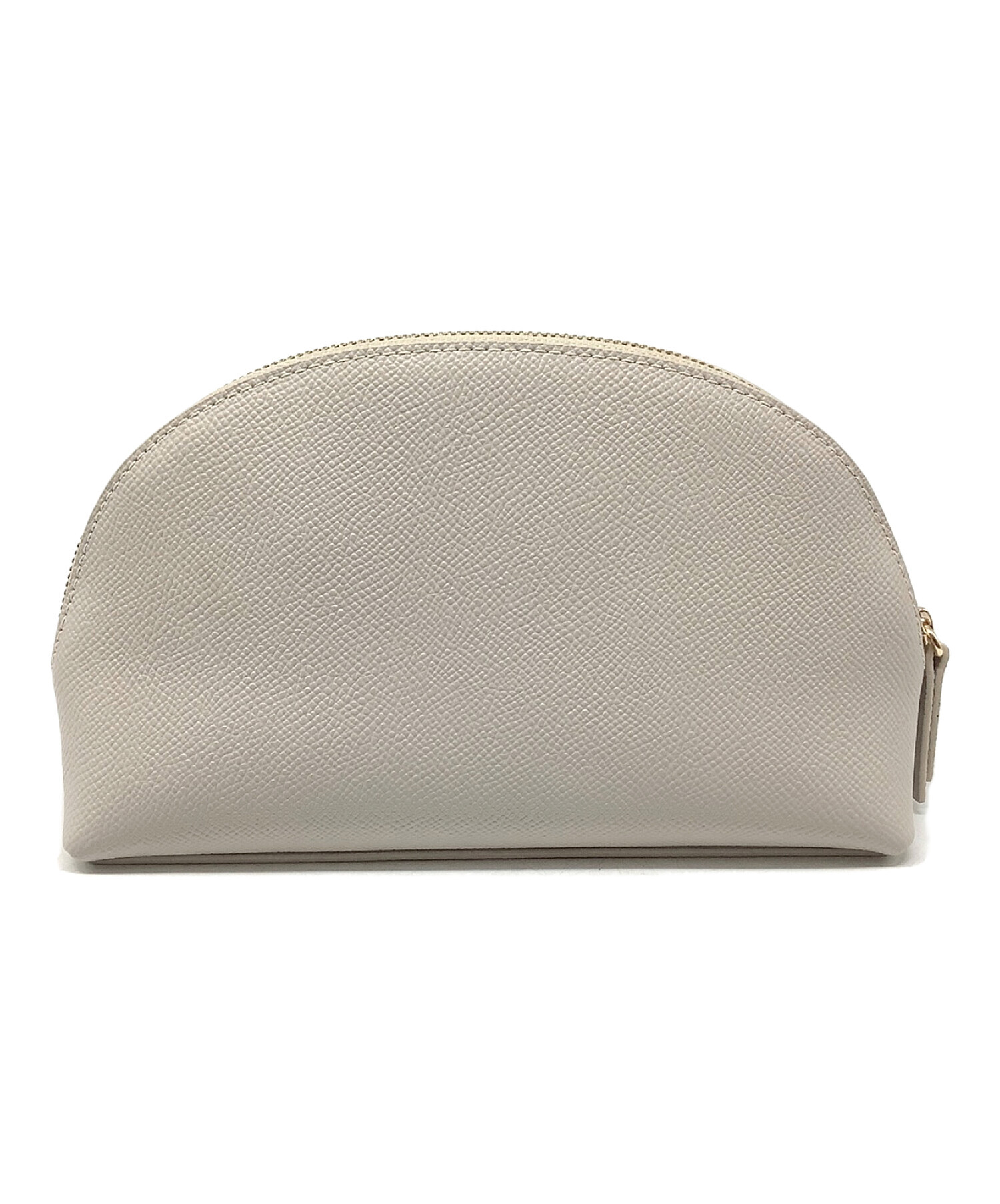 中古・古着通販】FURLA (フルラ) コスメポーチ ベージュ｜ブランド 