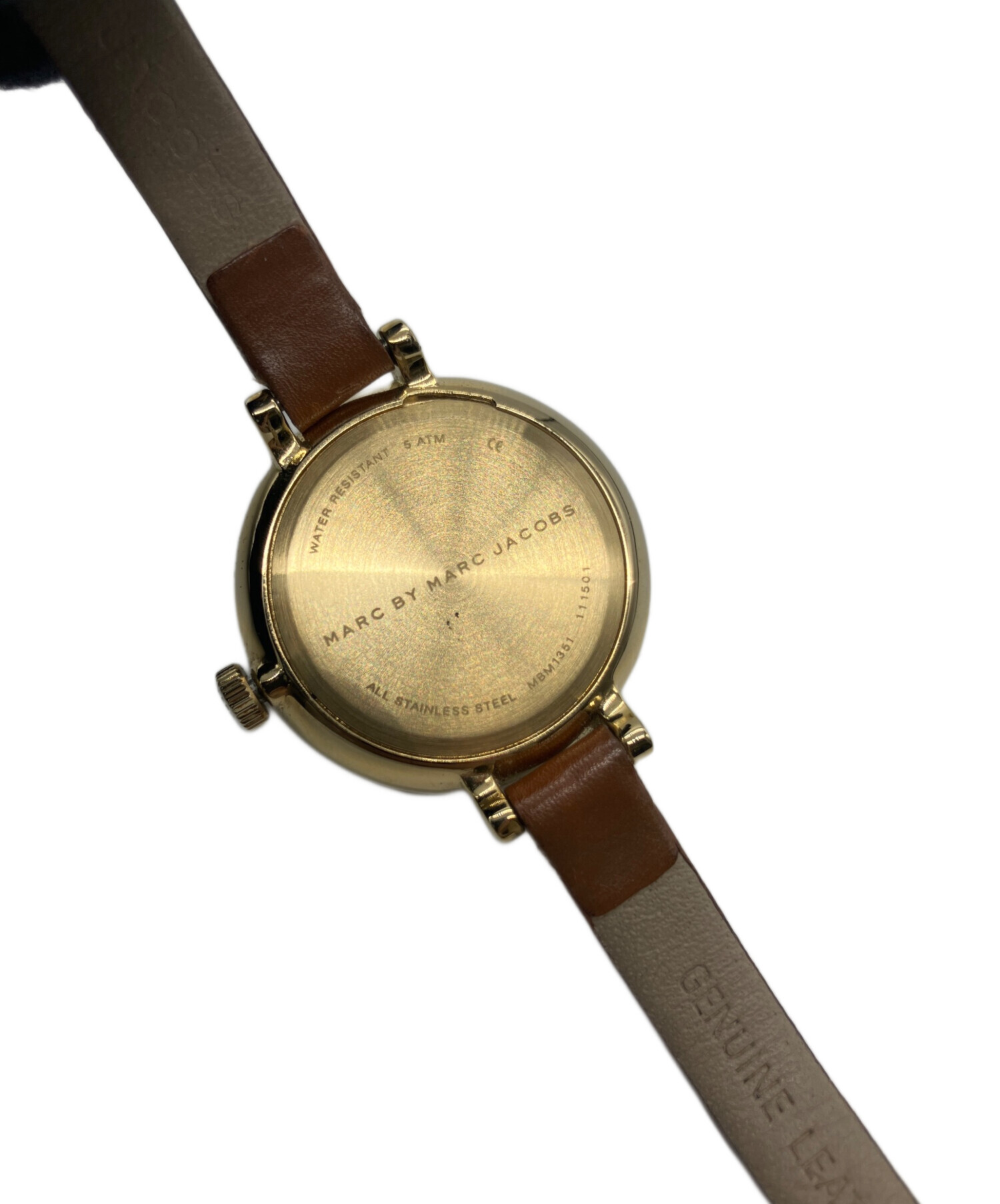 未使用中古美品-マークバイマークジェイコブス MBM1318 マークバイマークジェイコブス 時計/ベイカ－/MBM1318/28ミリケース